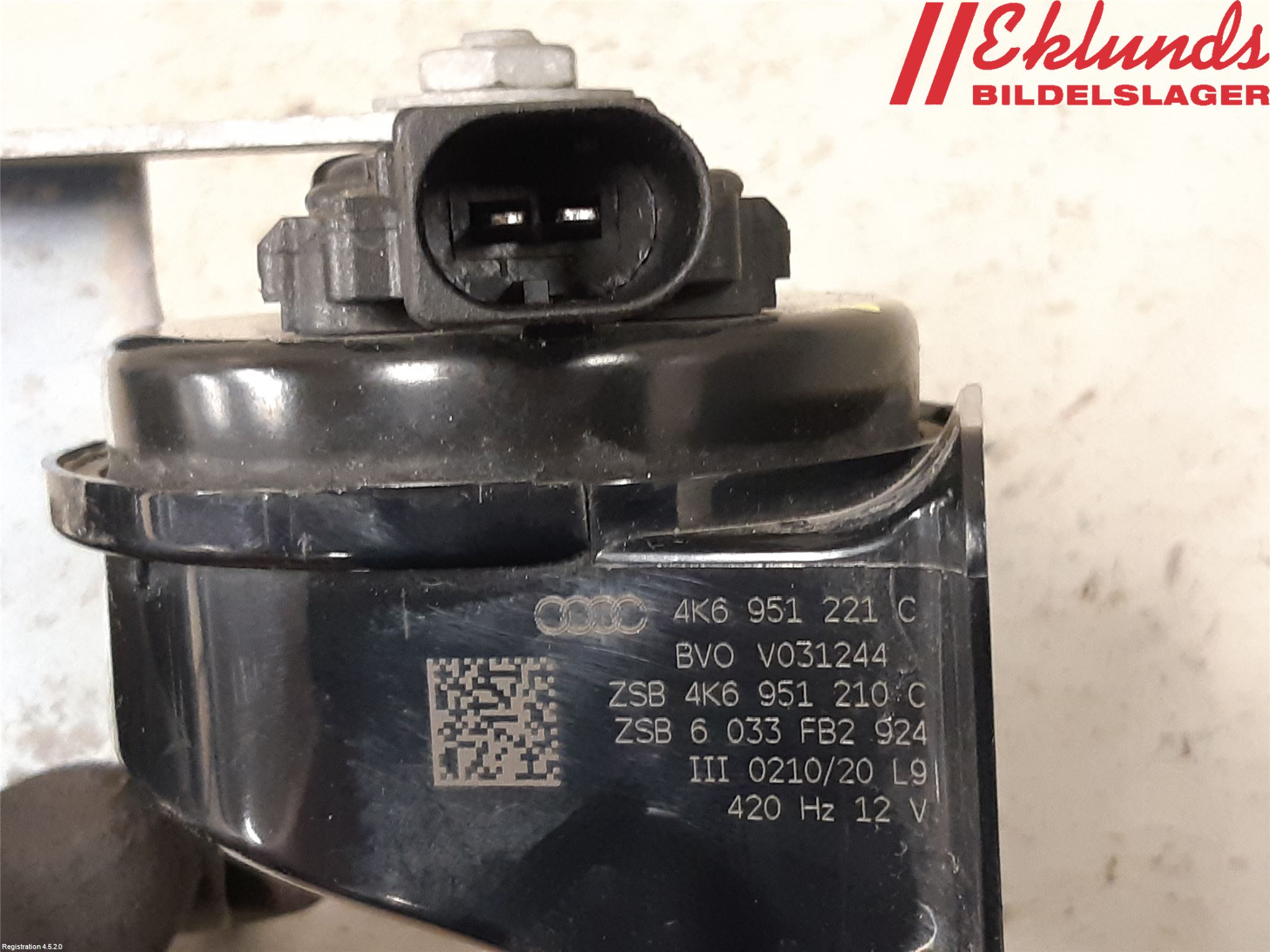 Audi A6 F2/C8 19- Signalhorn