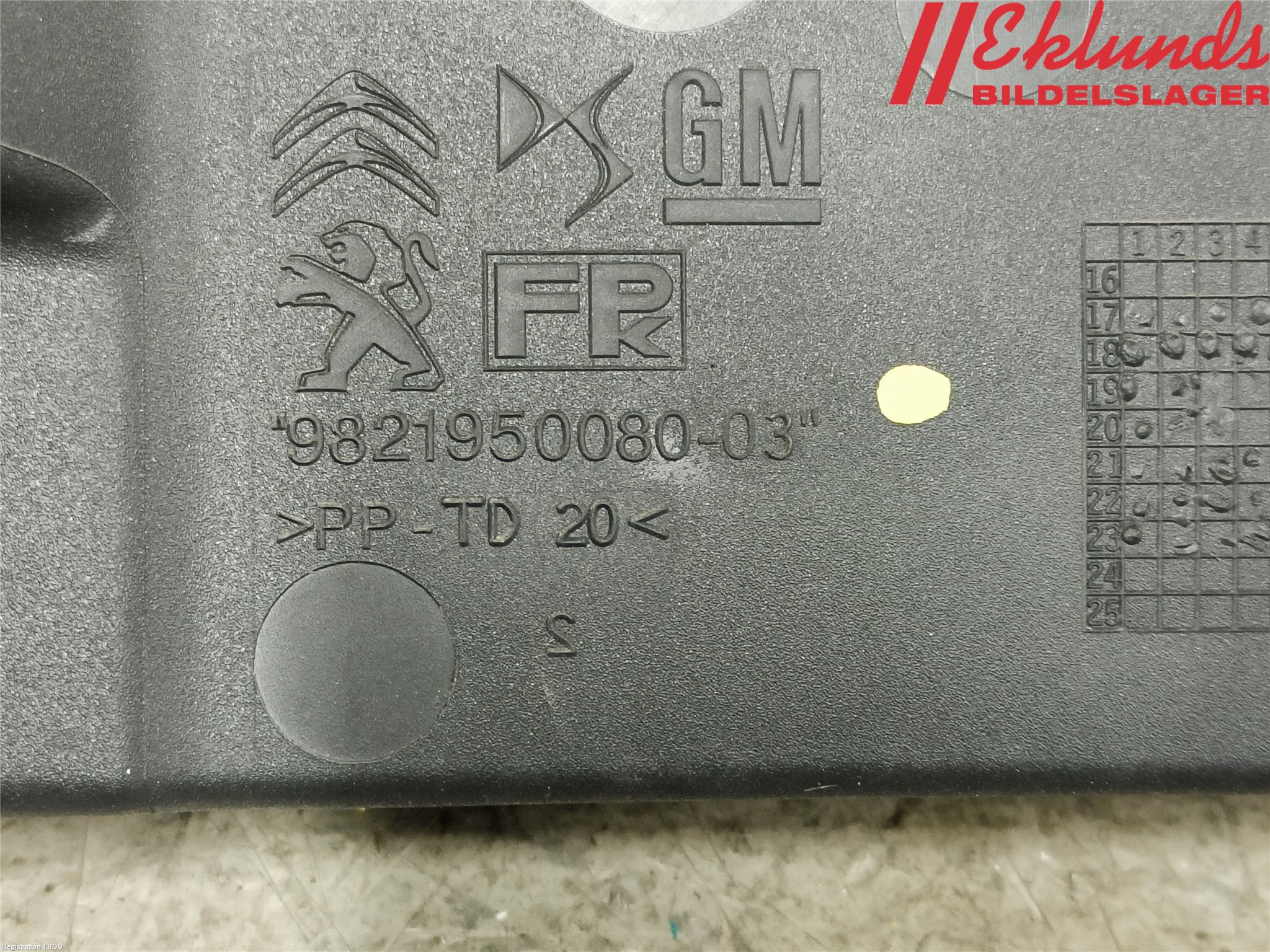 Peugeot 3008 17-24 Front Övrigt