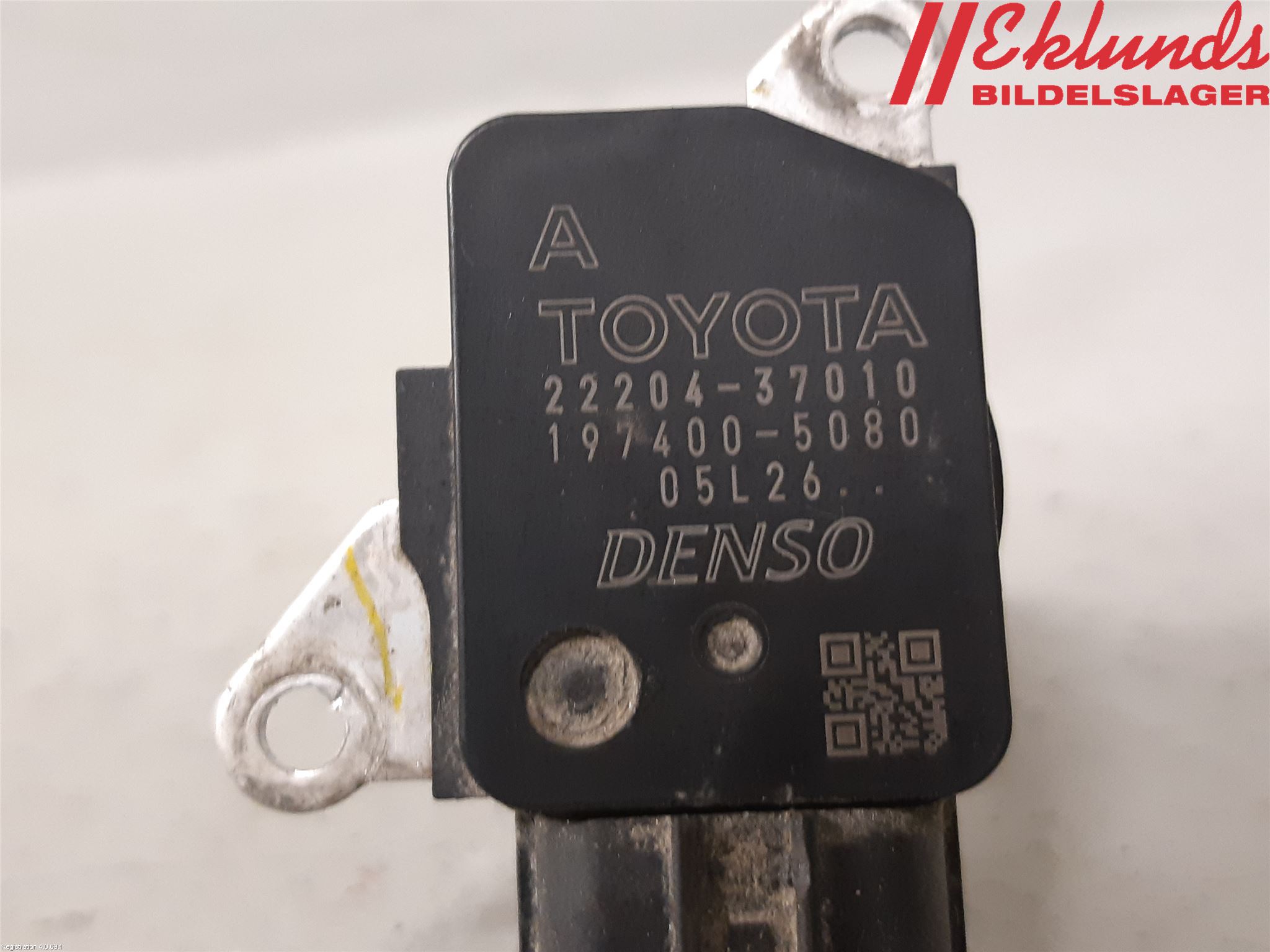 Toyota VERSO 09-18 Injluftmassamätare