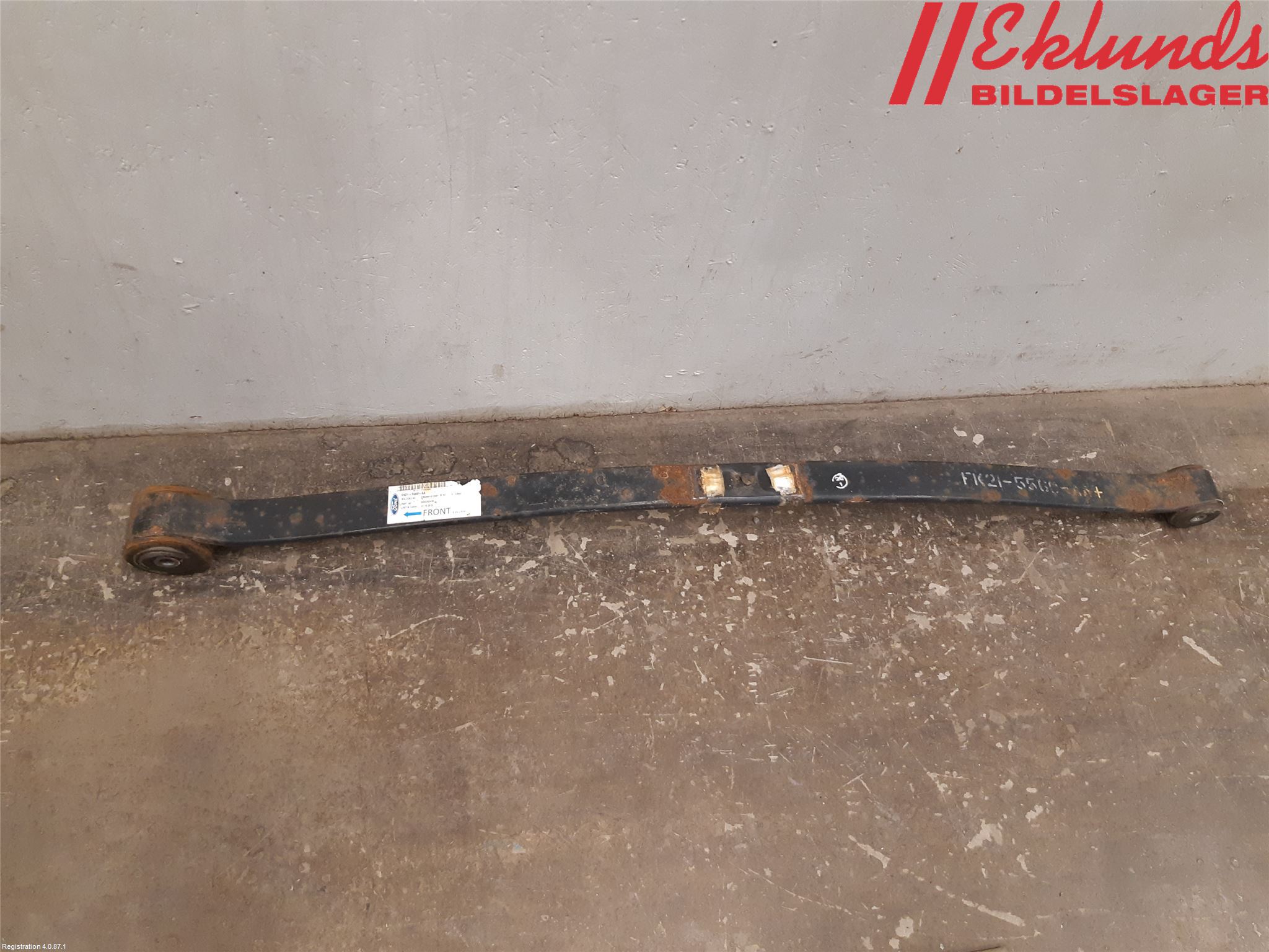 Ford TRANSIT/TOURNEO CUSTOM 13-24 Fjäder Bak Blad