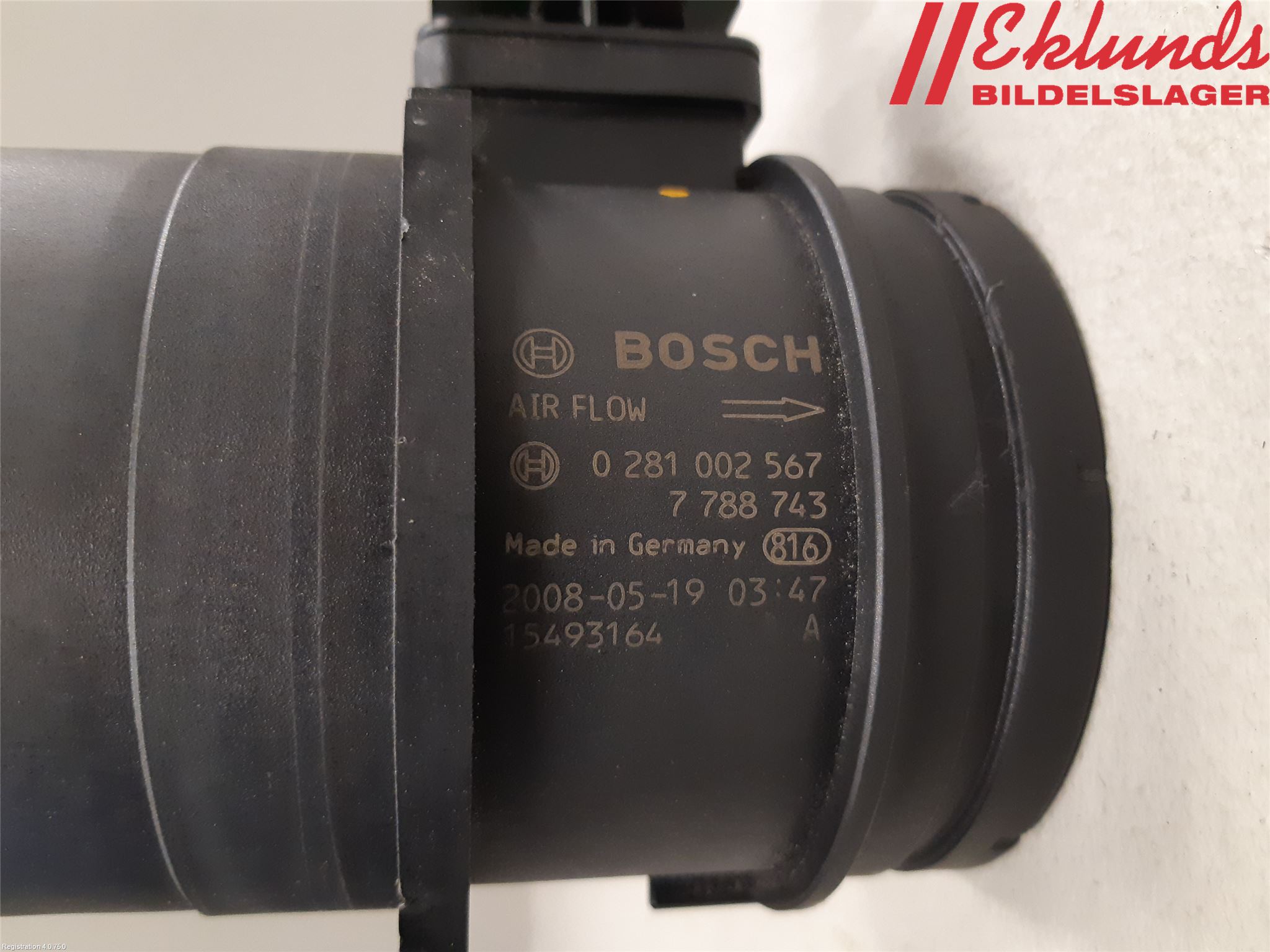 BMW 1 E87/81 5D/3D 03-11 Injluftmassamätare