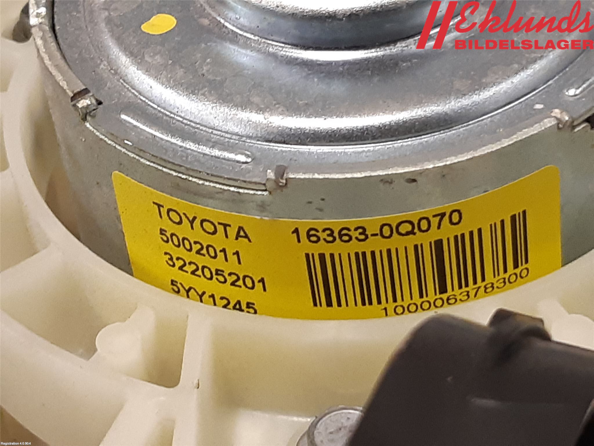 Toyota AYGO X AB70 22- Kylfläkt El