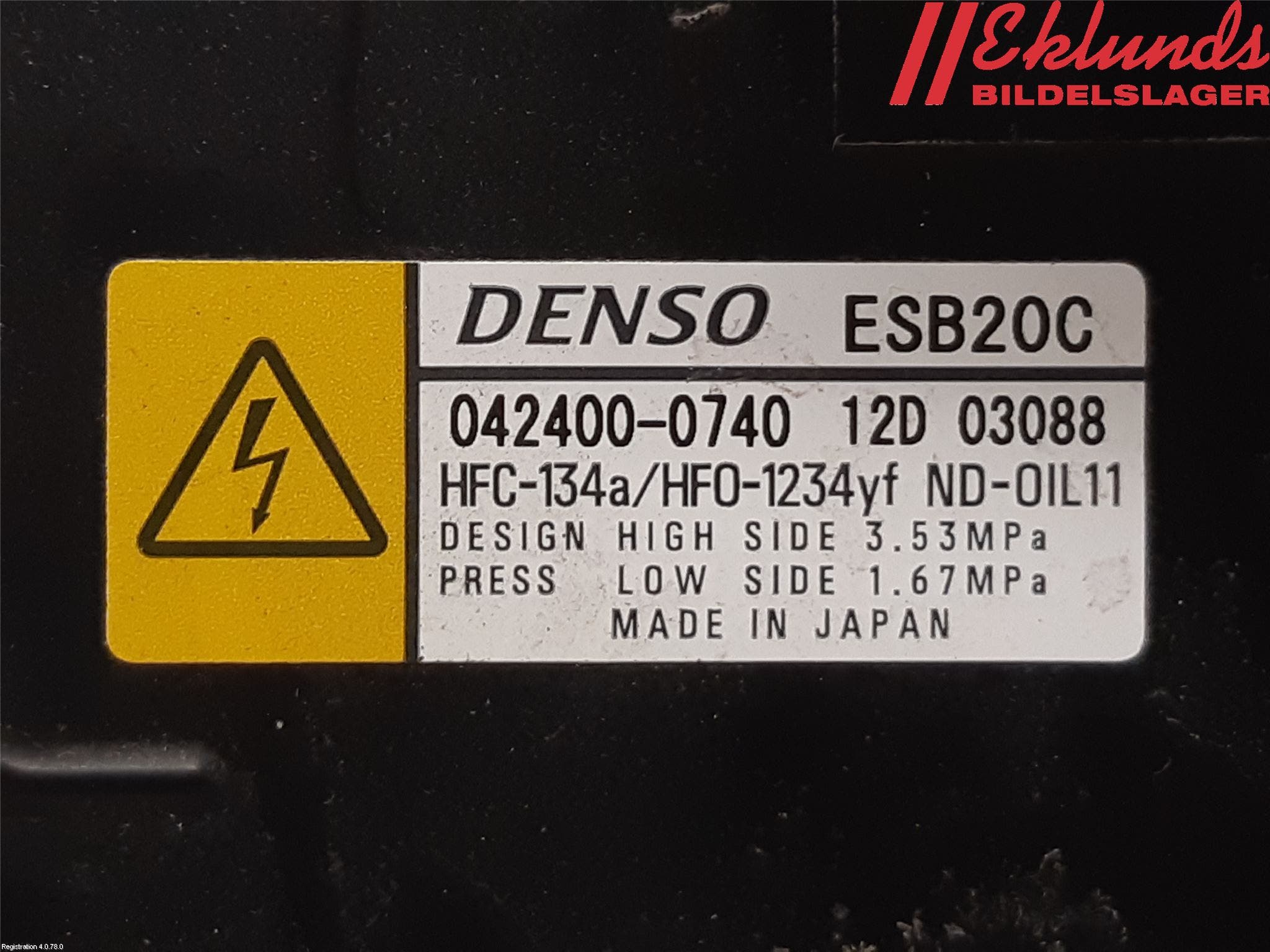 Toyota YARIS XP21 20- Ac Kompressor