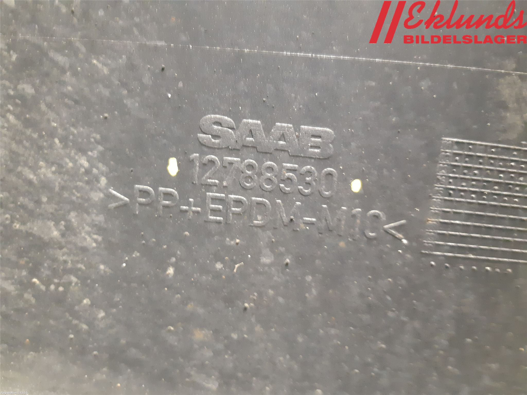 Saab 9-3 VER 2 Stötfångarbeklädnad Bak