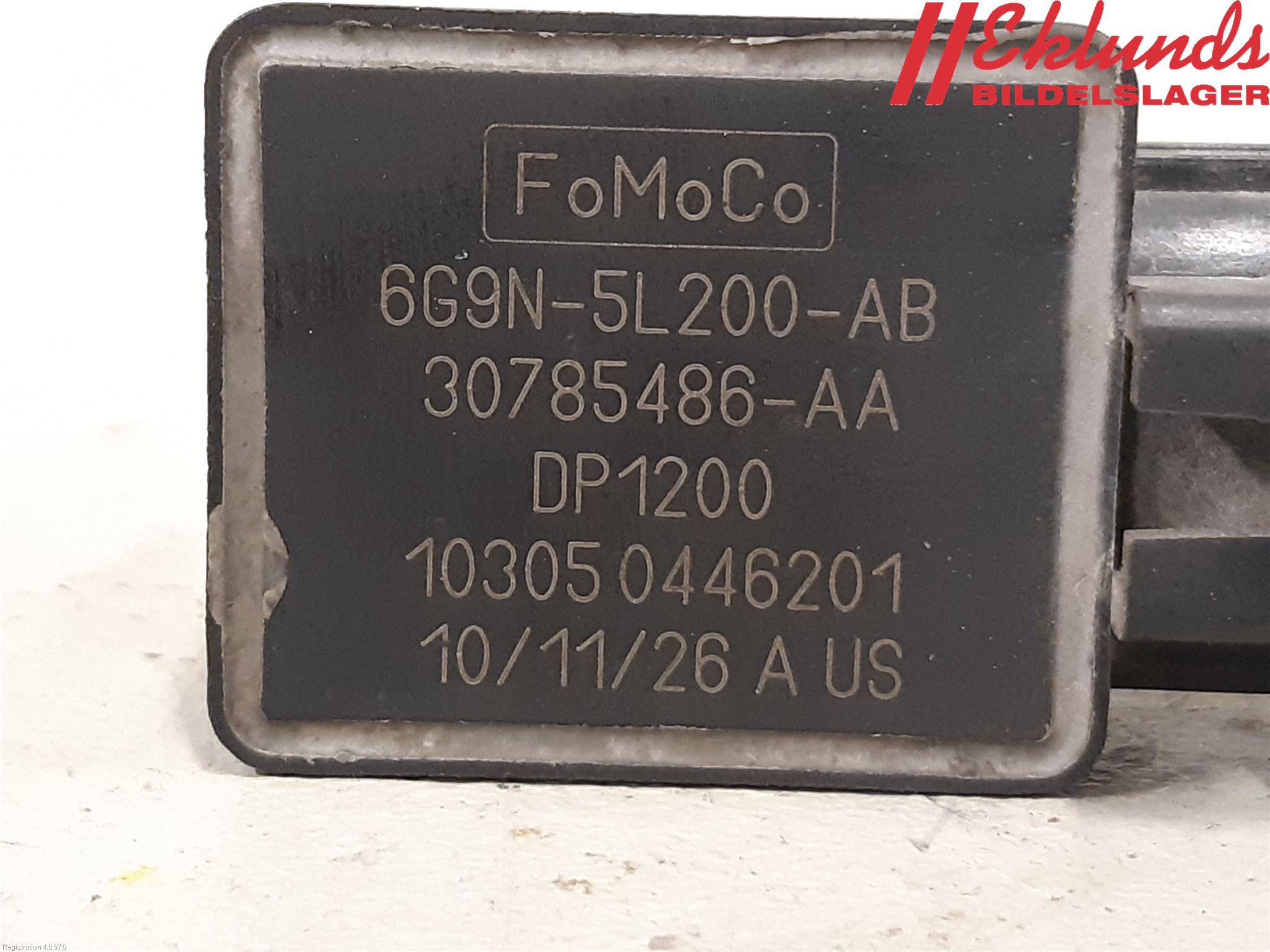 Volvo XC60 09-13 Givare Temp-Tryck Avgas