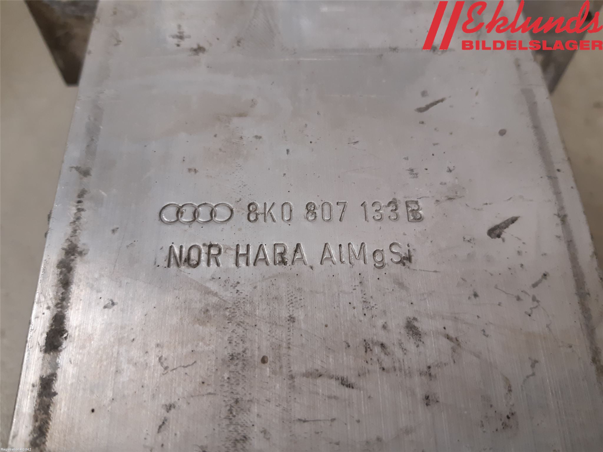 Audi A5 07-16 Stötfångarbärjärn Fram