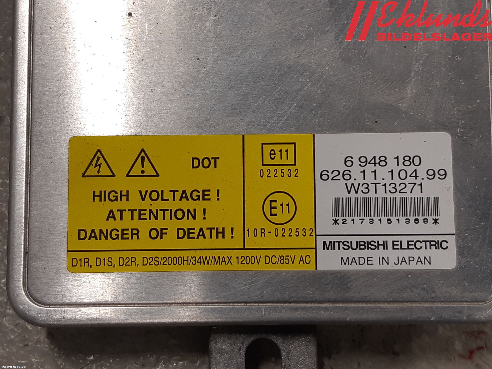 BMW 3 E90/91 SED/TOU 05-12 Styrenhet Strålkastare