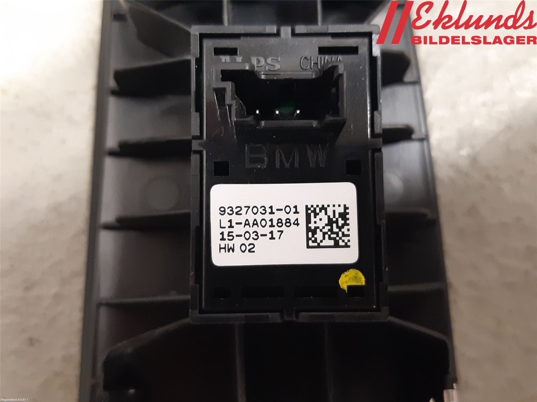 BMW 5 G30/G31/F90 17-23 Strömställare Elhiss