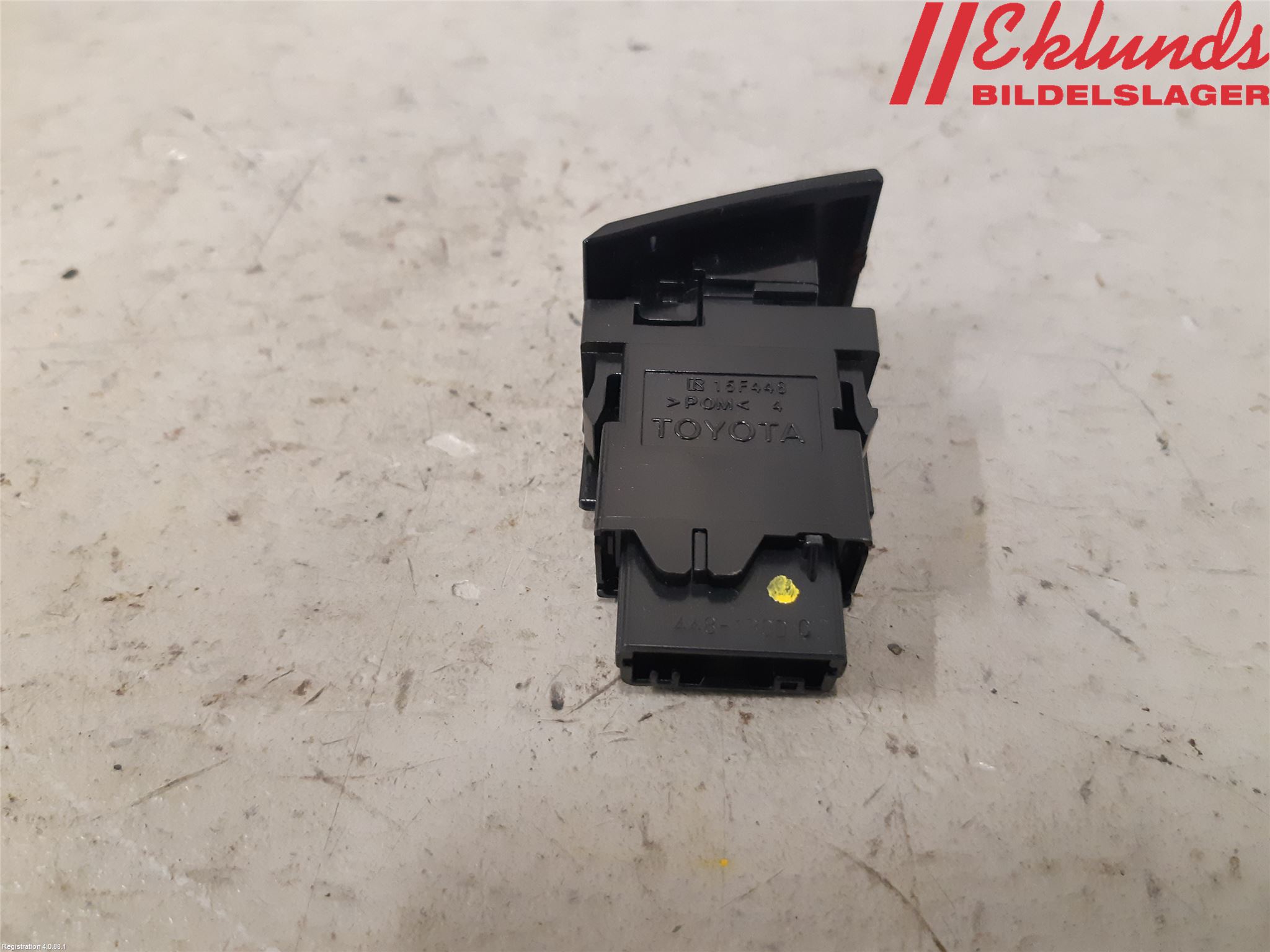 Toyota COROLLA 19- Strömställare Varnings