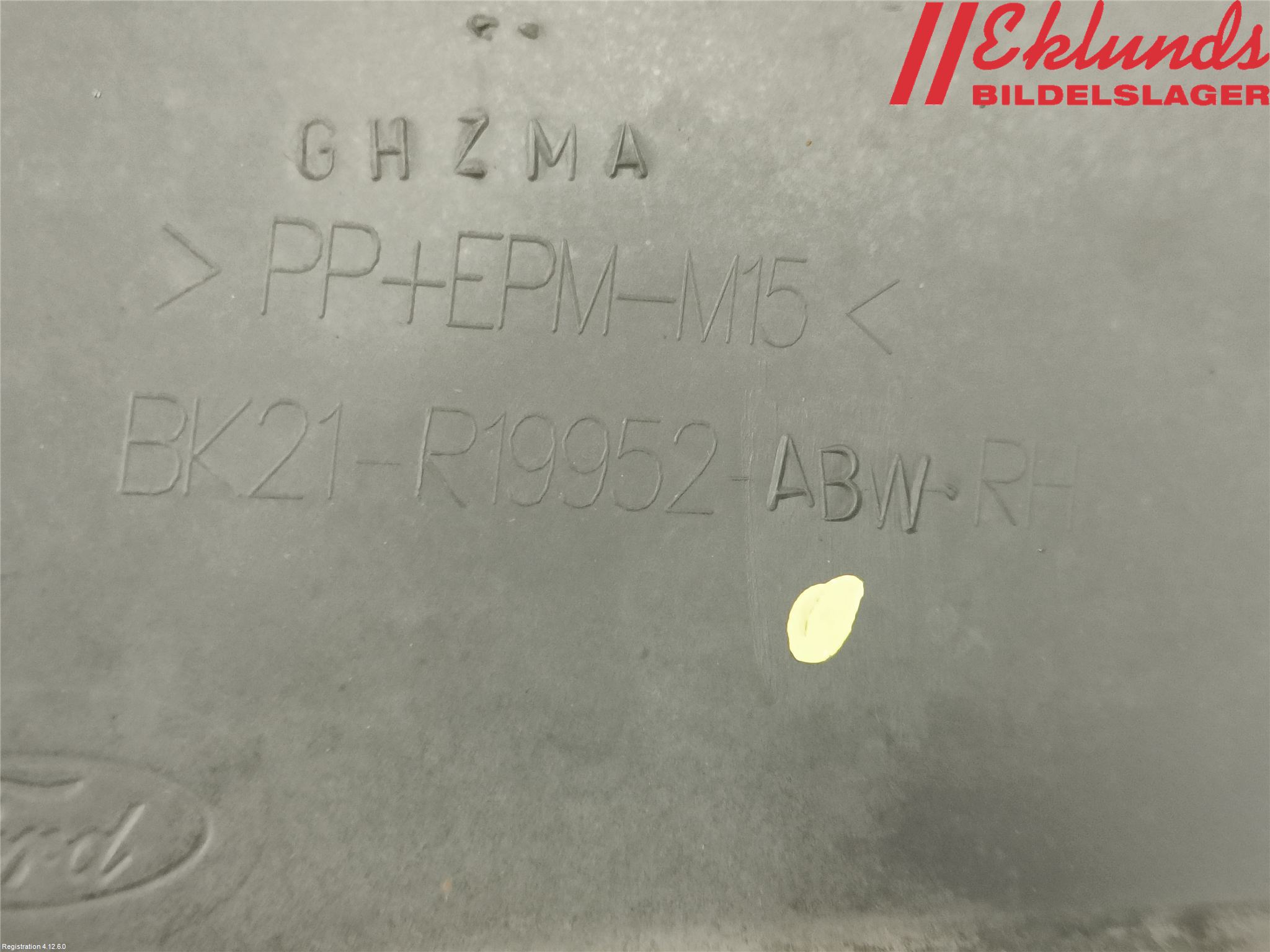 Ford TRANSIT/TOURNEO CUSTOM 13-24 Stötfångardel Fram Hö