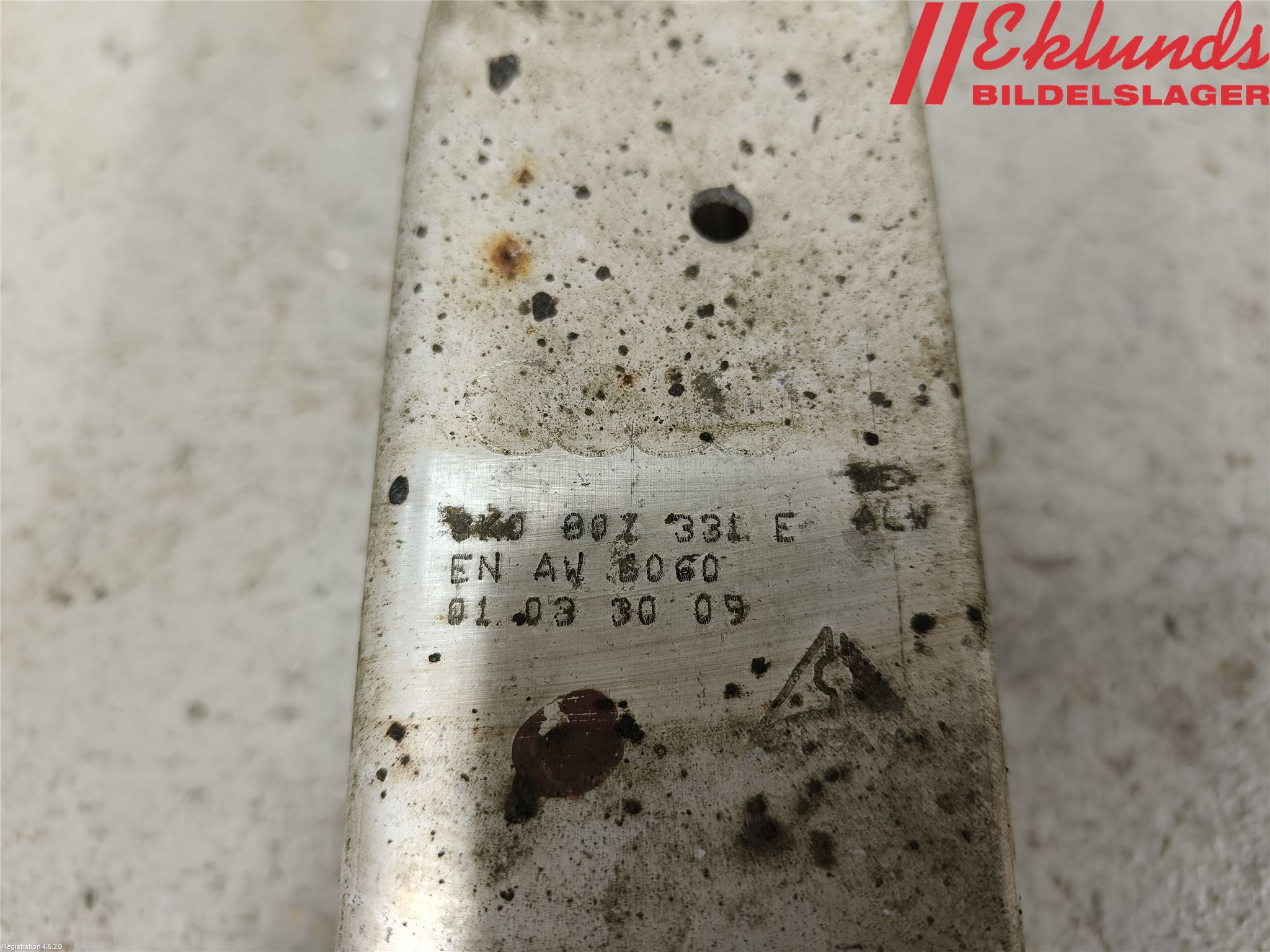 Audi A5 07-16 Stötfångarfäste Bak Vä