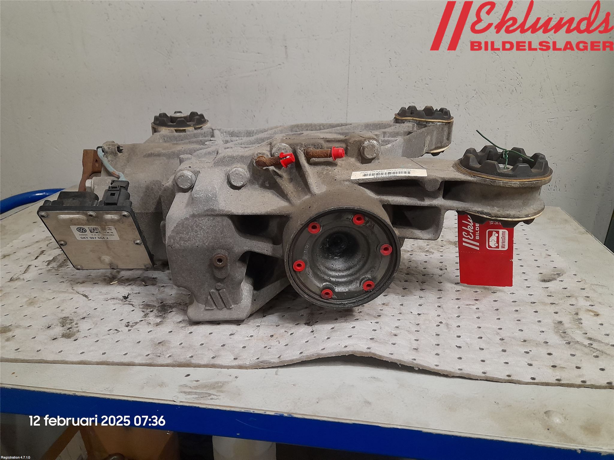 Volkswagen VW TIGUAN 07-16 Bakväxel-Diff