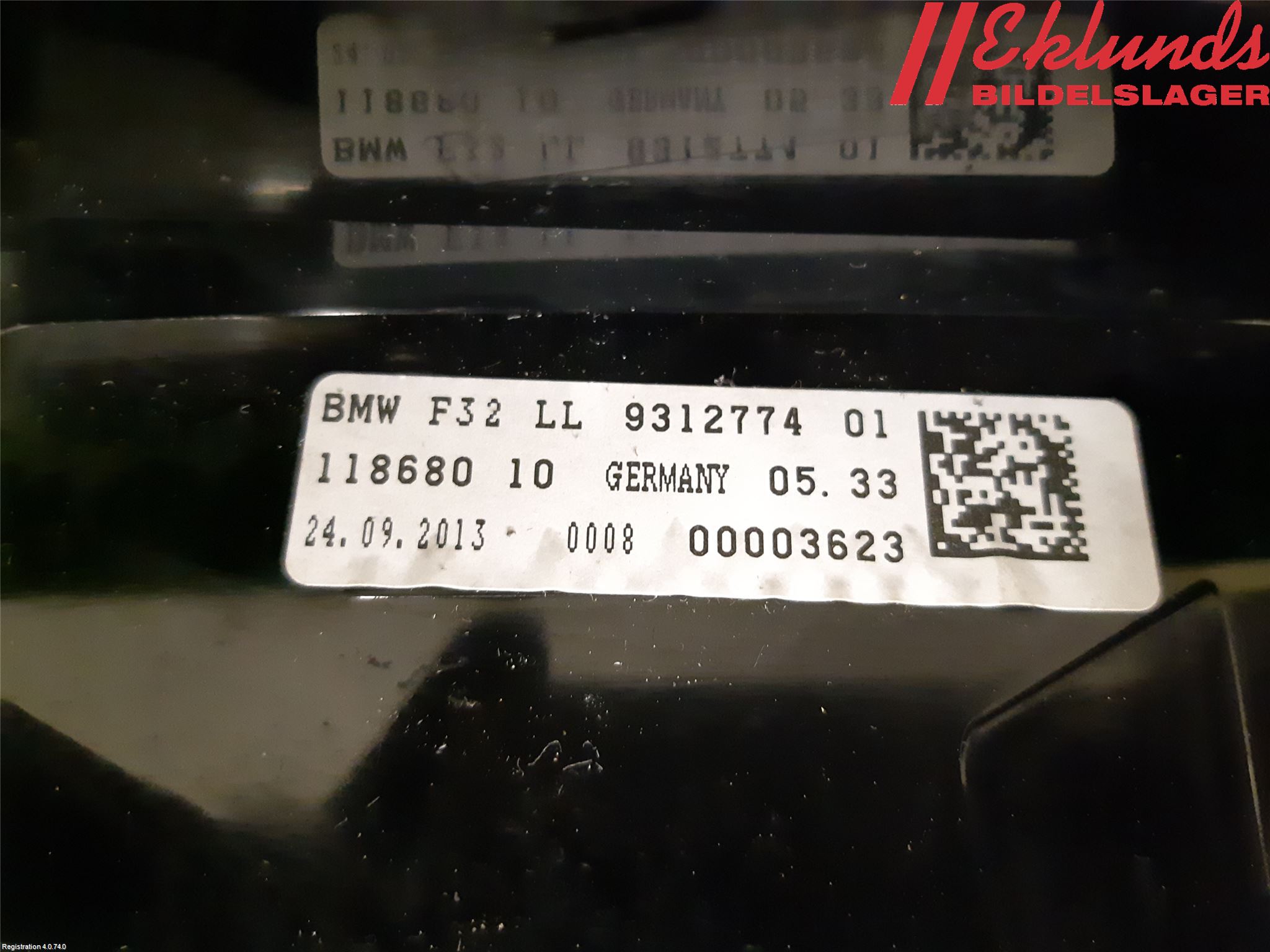 BMW 4 F32/F33/F82/F83 13-20 Multifunktionsdisplay