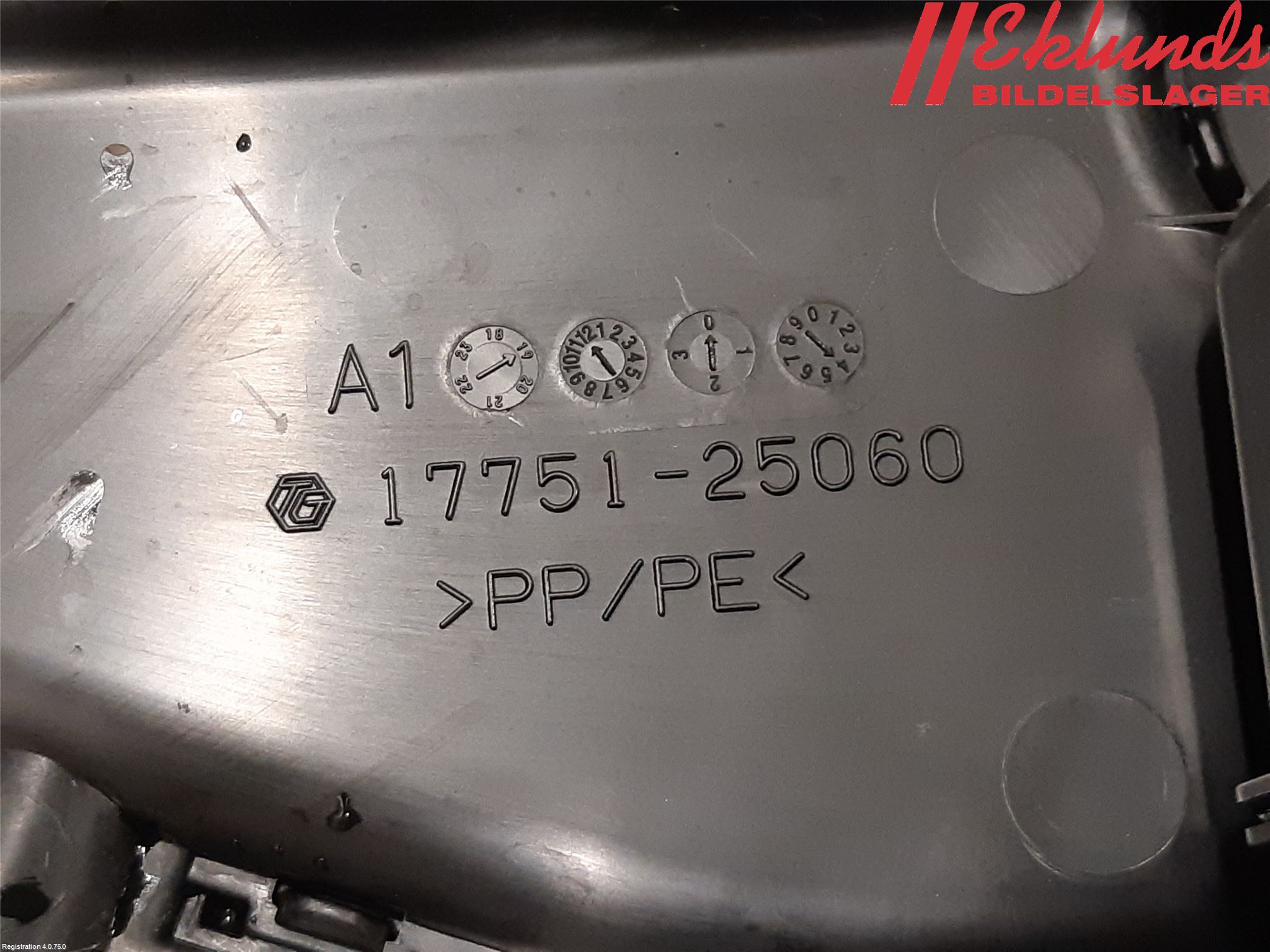 Lexus ES 250/300/330 Förg-Bälg-Rör Mot Luftr