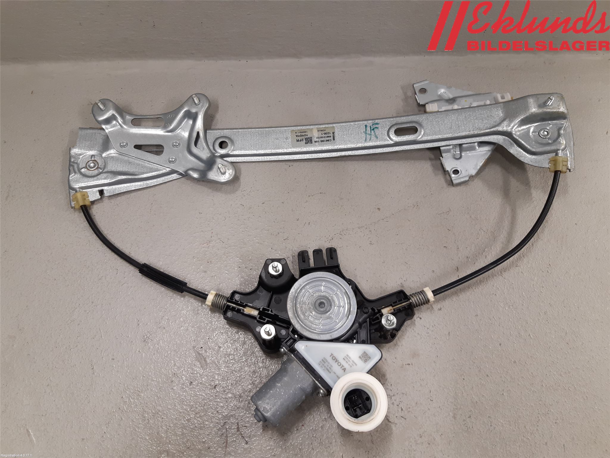 Toyota COROLLA 19- Fönsterhiss El Kompl