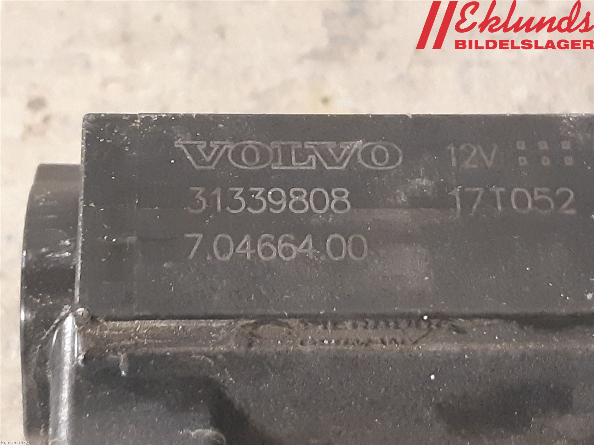 Volvo V40 12-19 Vakuumventil