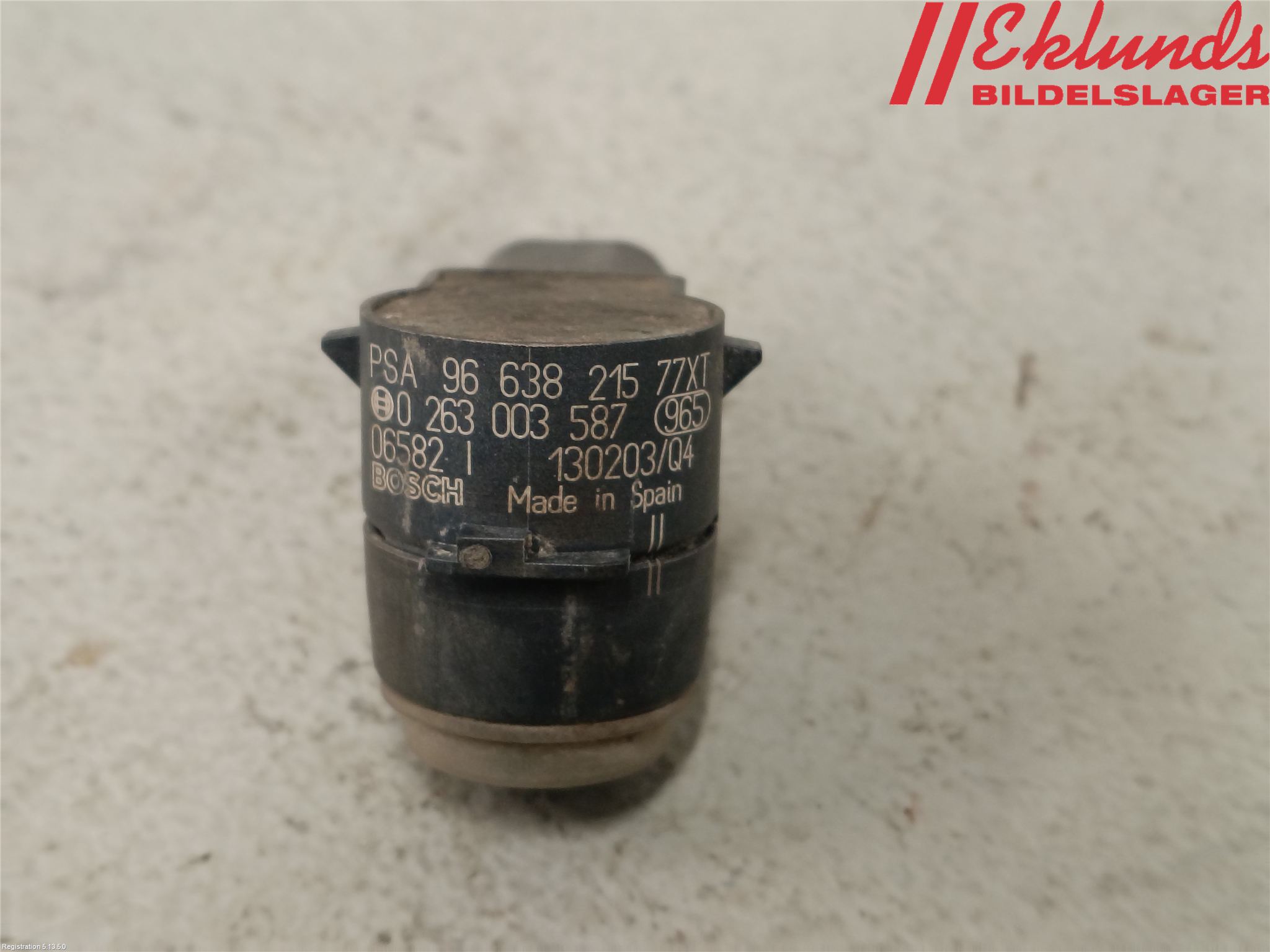 Peugeot PARTNER 08-15 Parkeringshjälp Backsensor
