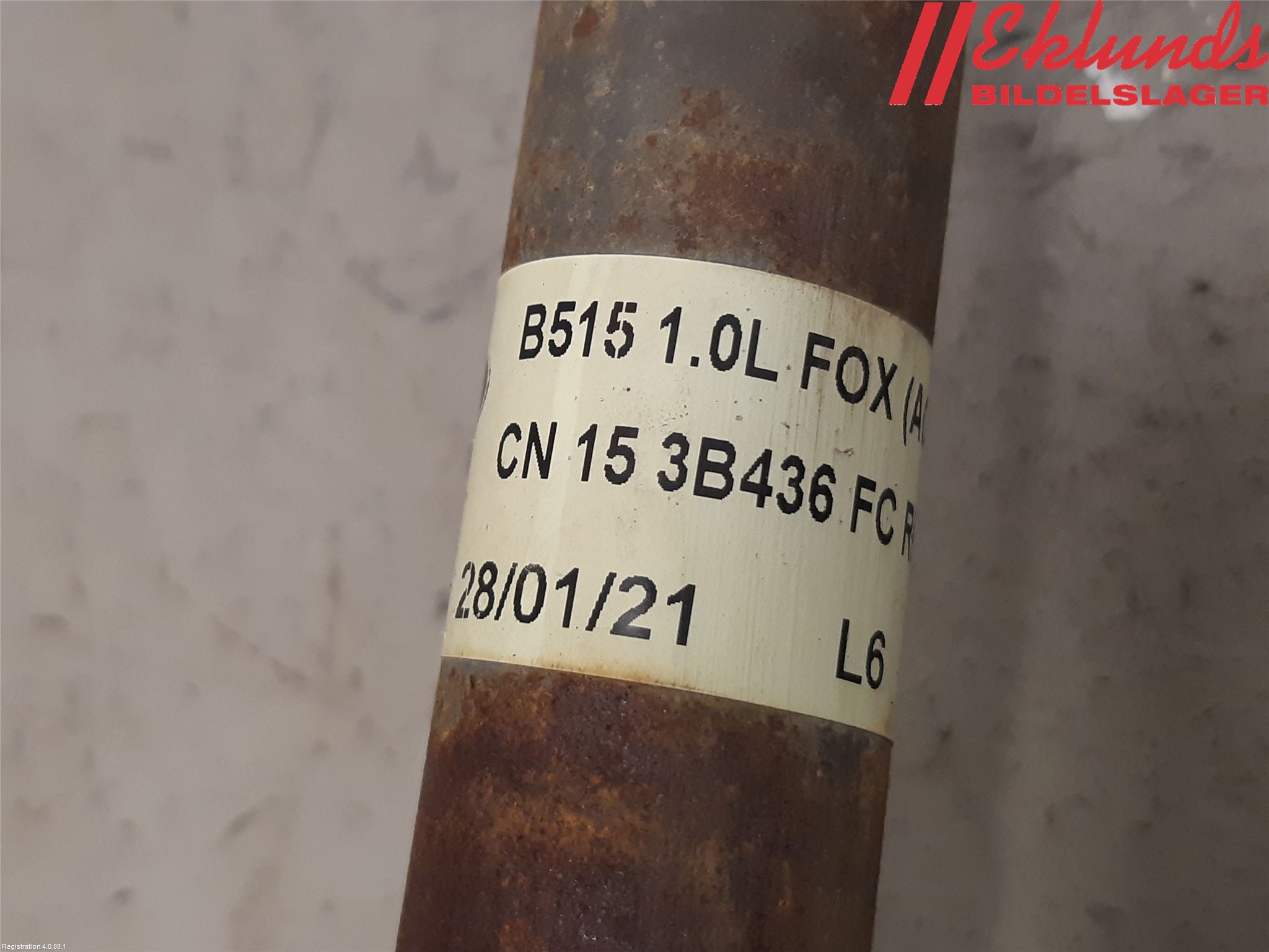 Ford ECOSPORT 17- Drivaxel Fram Höger