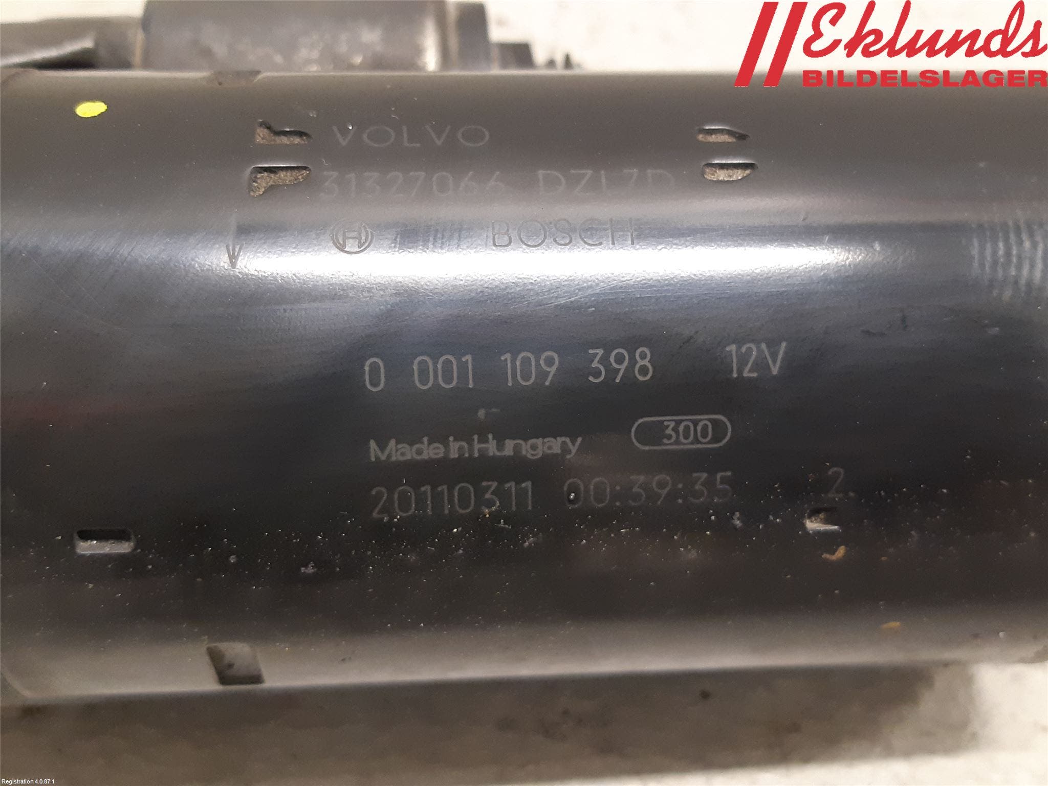 Volvo V70 08-13 Startmotor Diesel