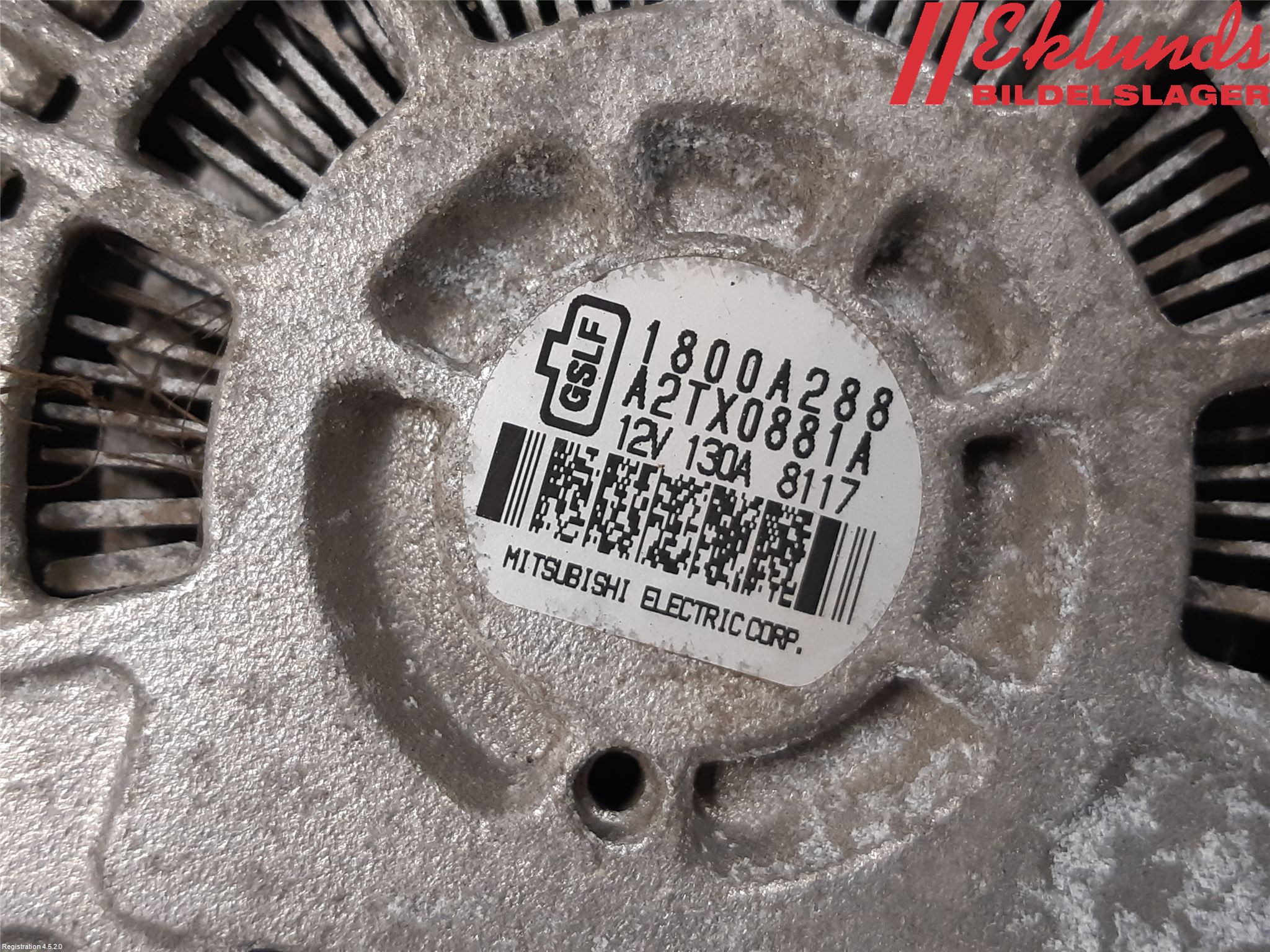 Mitsubishi OUTLANDER 13-21 Generator