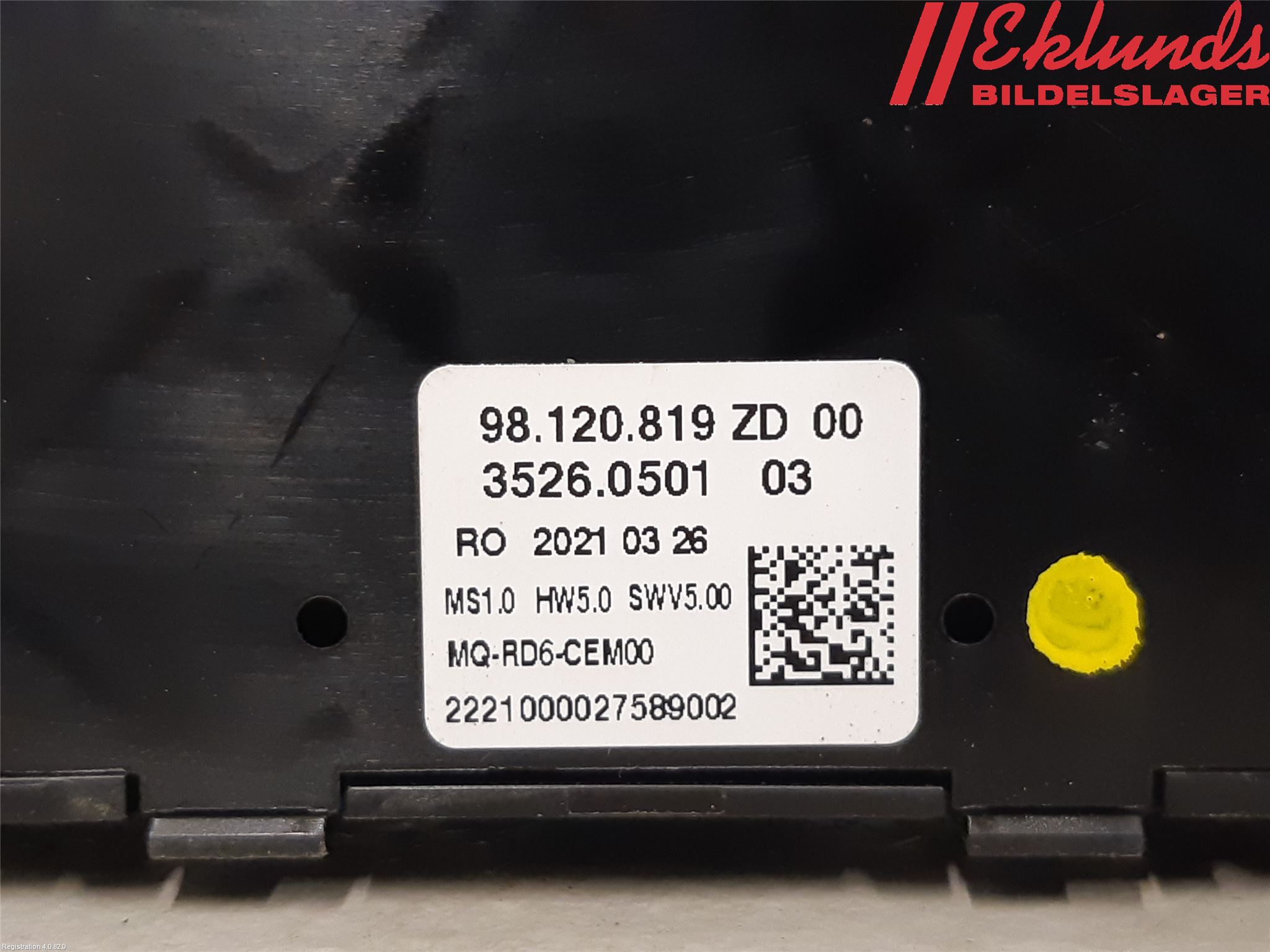 Peugeot EXPERT/E-EXPERT 17- Cd Radio - Multimediapanel