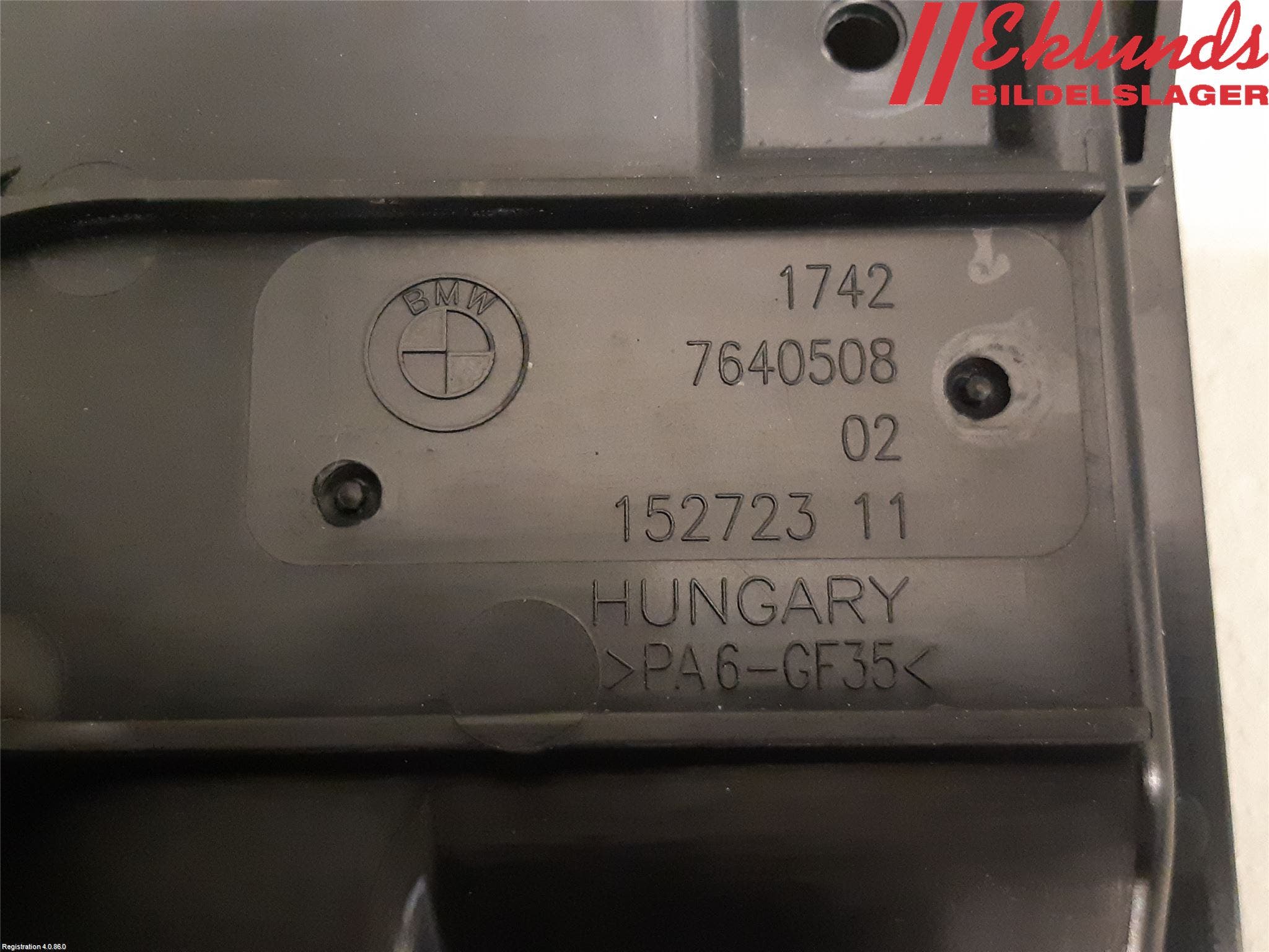 BMW 3 F30/F31/F80 12-19 Kylfläkt El