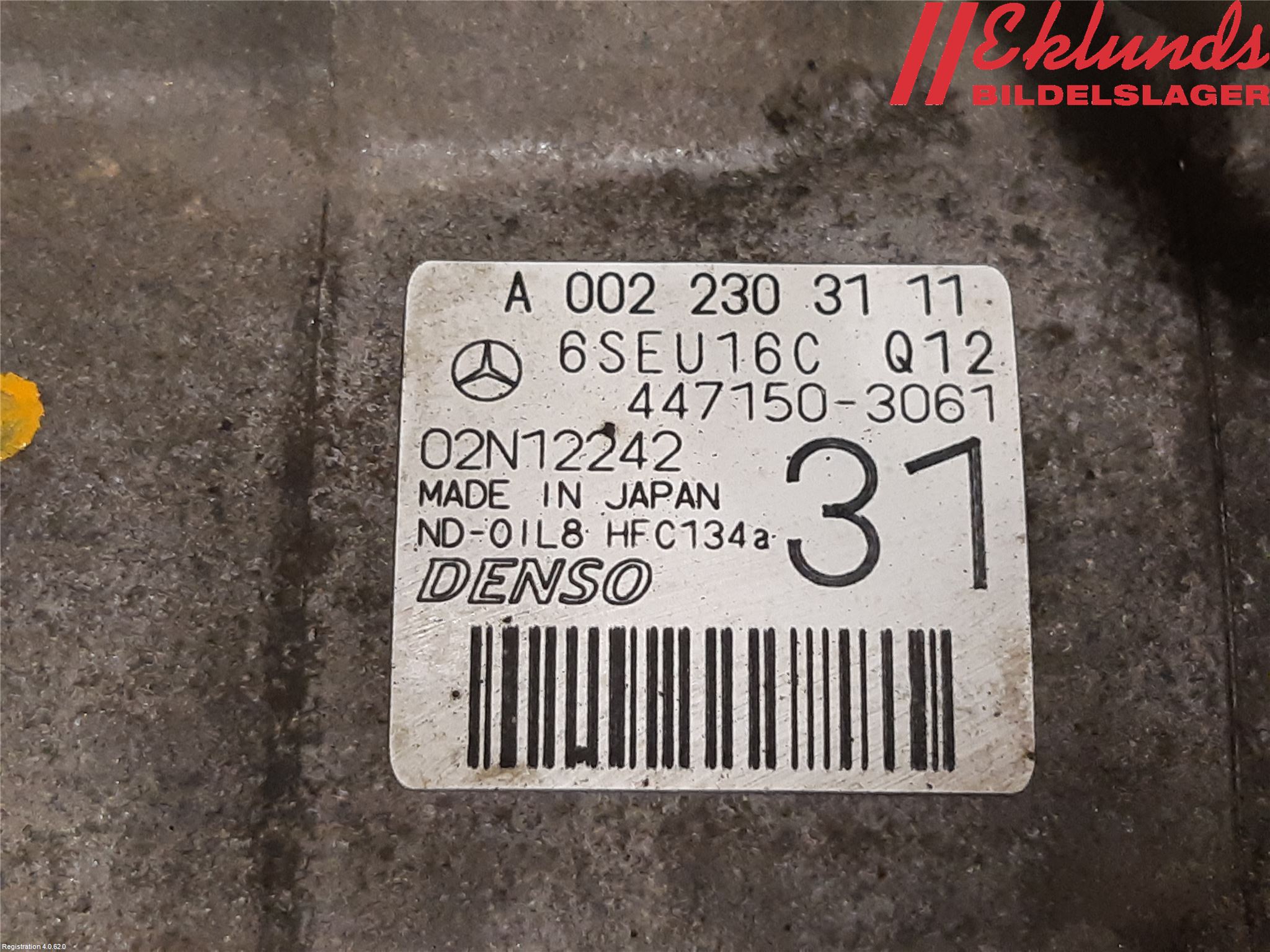 Mercedes-Benz MB E-KLASS (W212) 09-16 Ac Kompressor