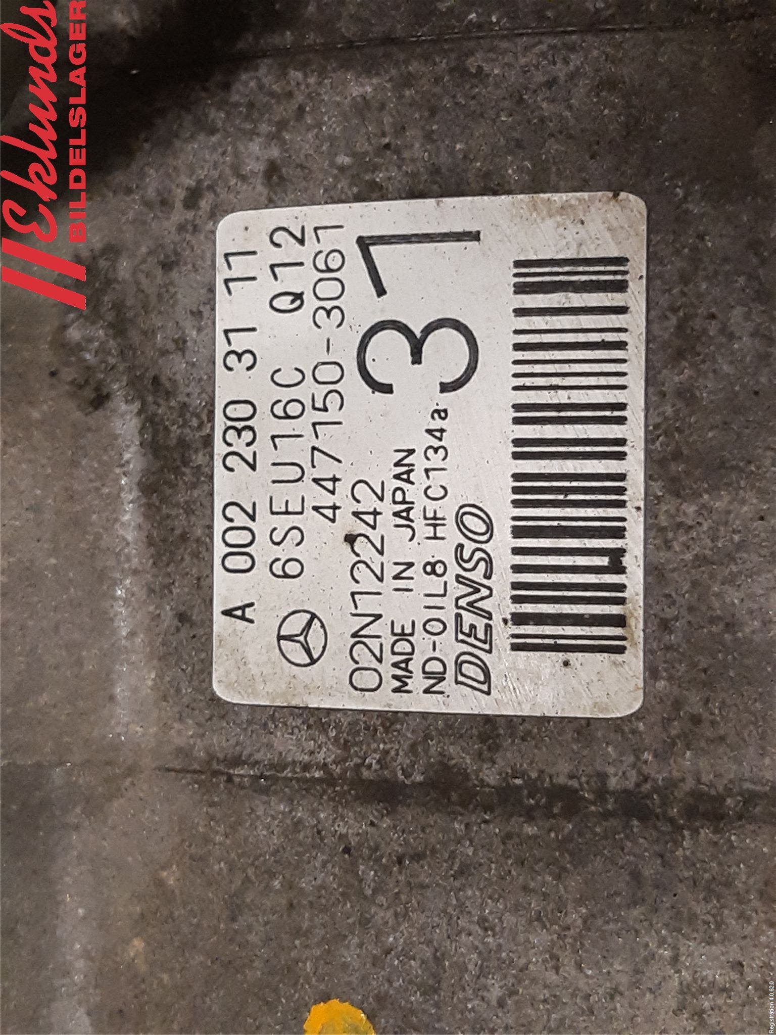 Mercedes-Benz MB E-KLASS (W212) 09-16 Ac Kompressor