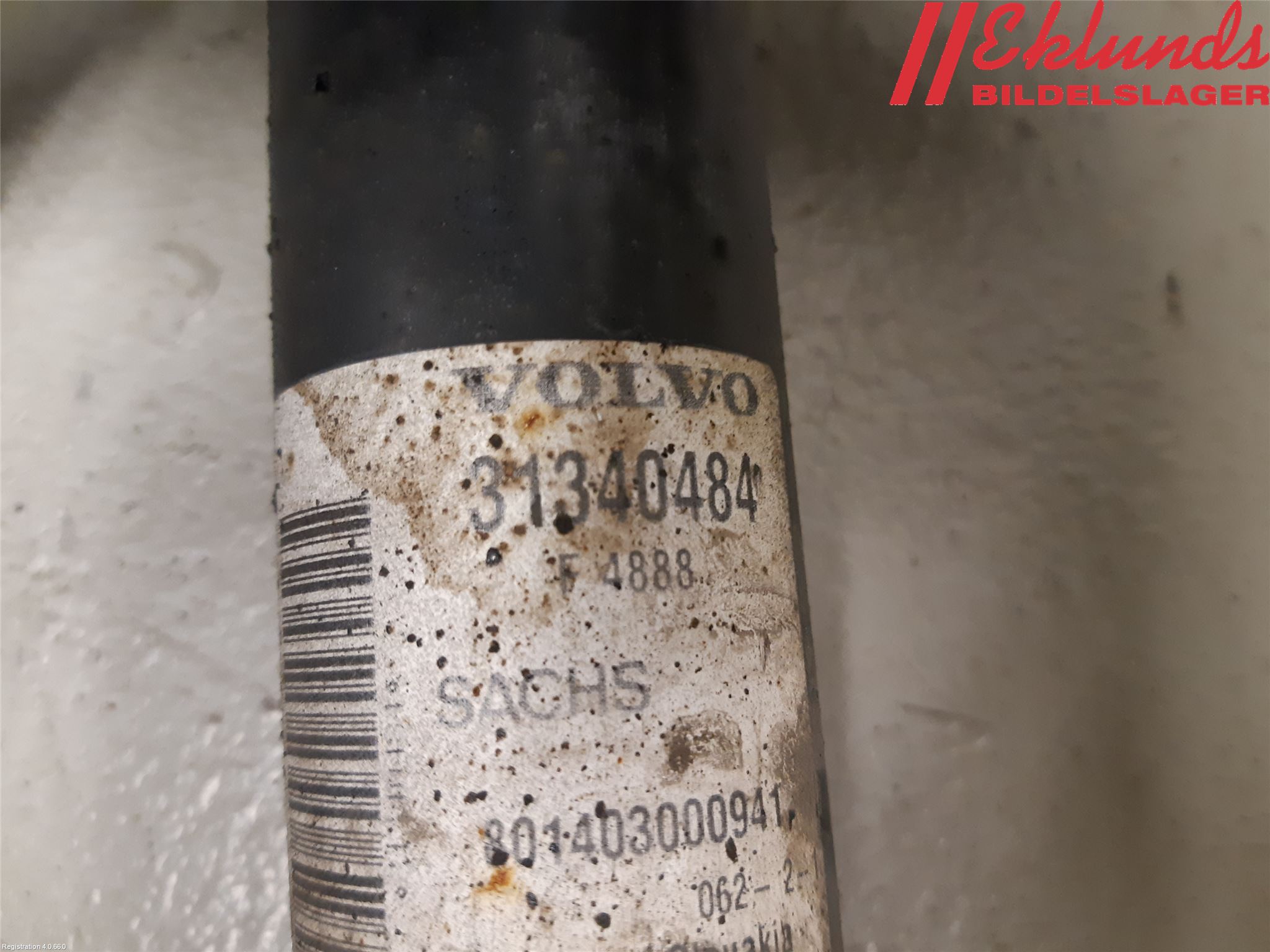 Volvo XC60 09-13 Stötdämpare Bak