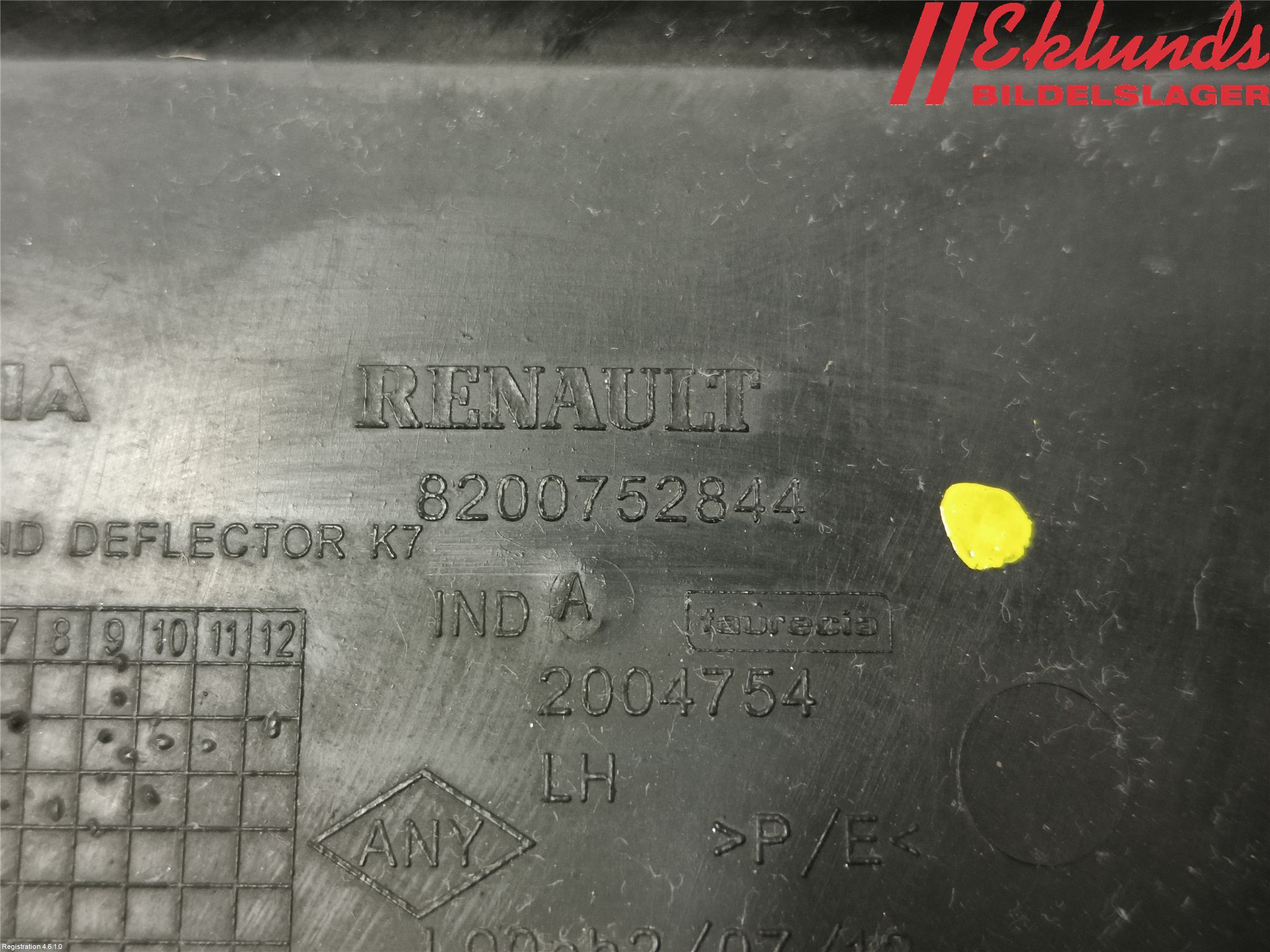 Dacia LOGAN MCV/STEPWAY Front Övrigt