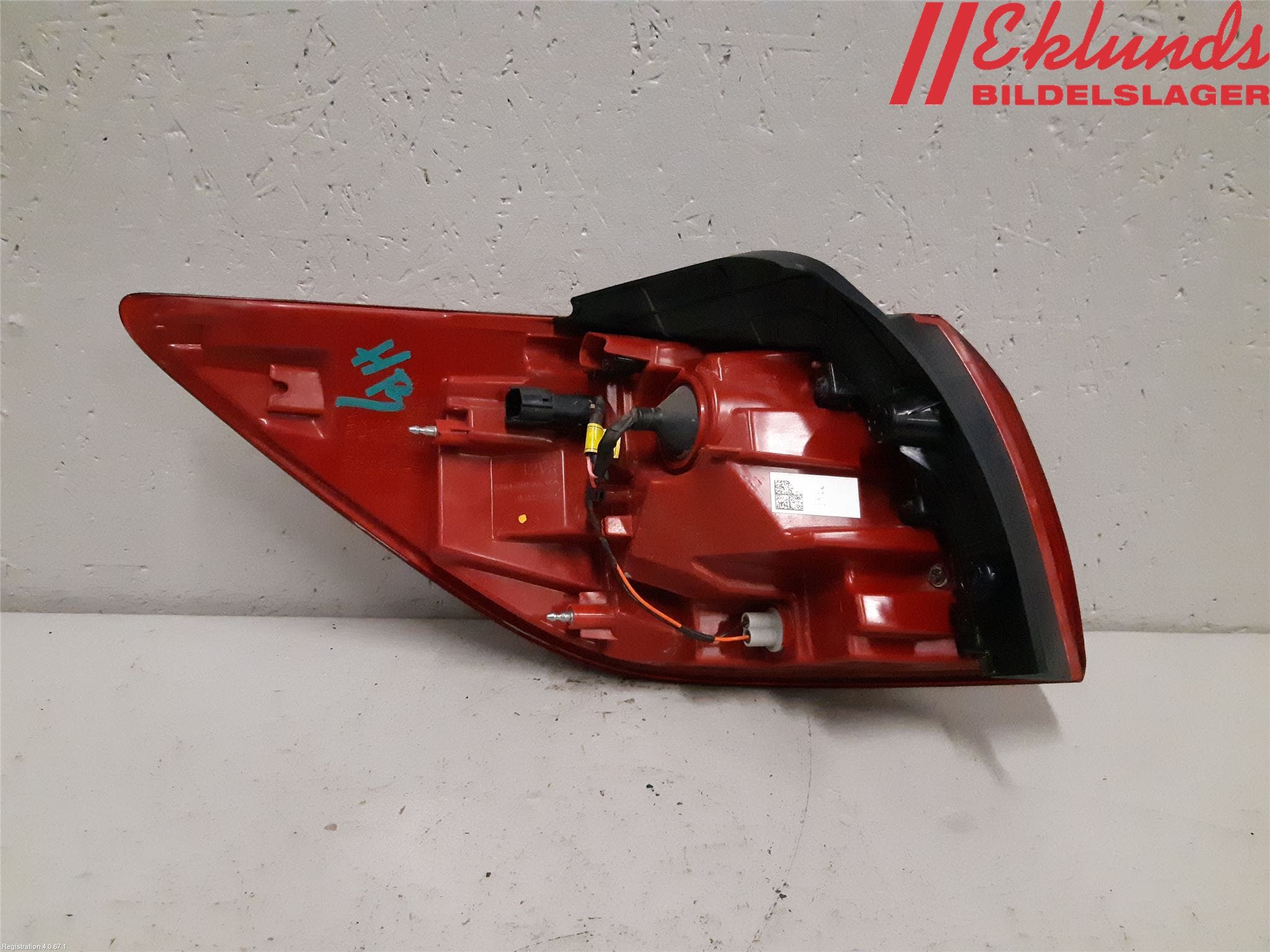 Kia SPORTAGE (SL) 11-15 Bakljus Höger