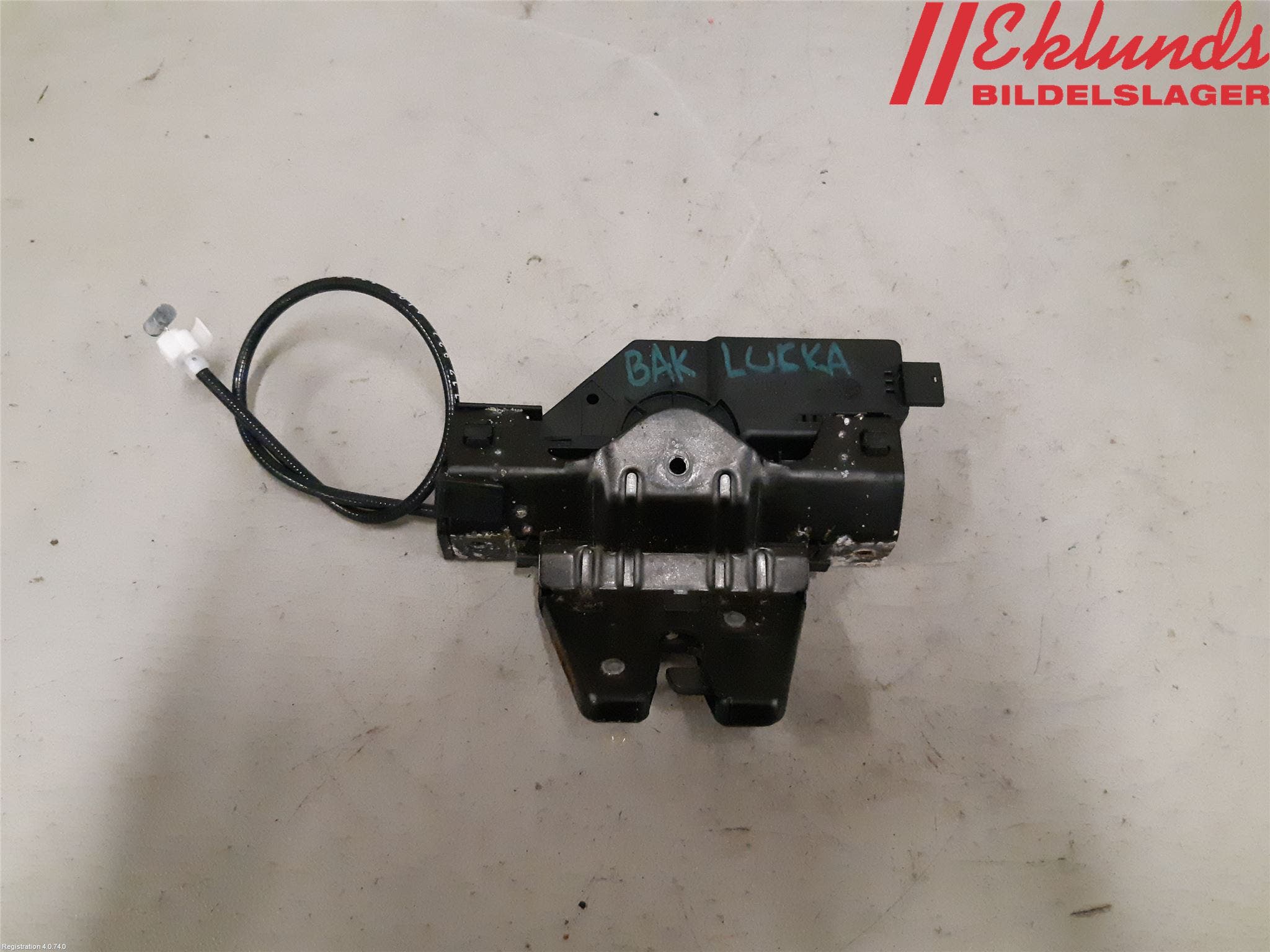 BMW 3 E90/91 SED/TOU 05-12 Låskista Baklucka