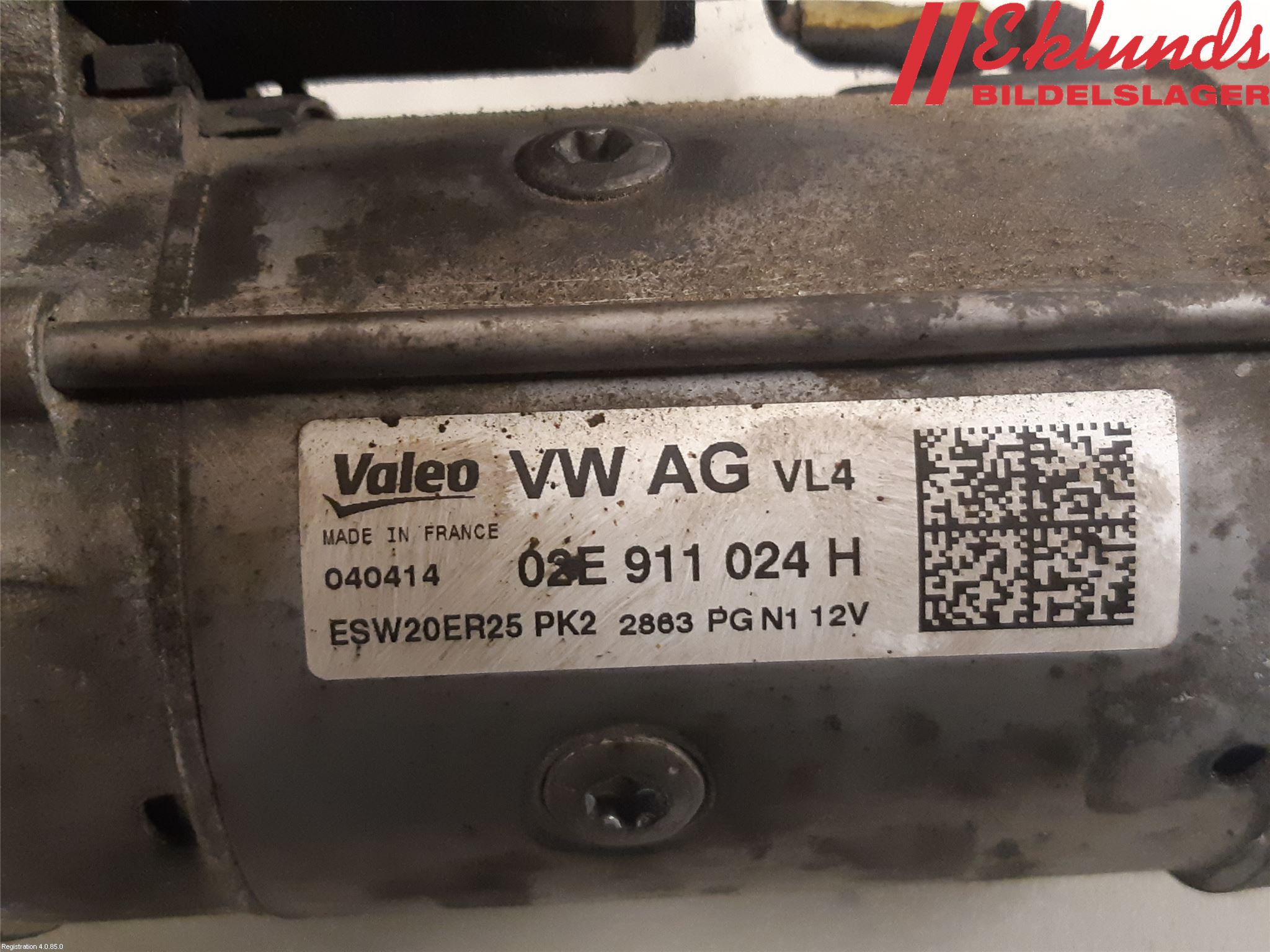 Volkswagen VW PASSAT 11-14 Startmotor Diesel