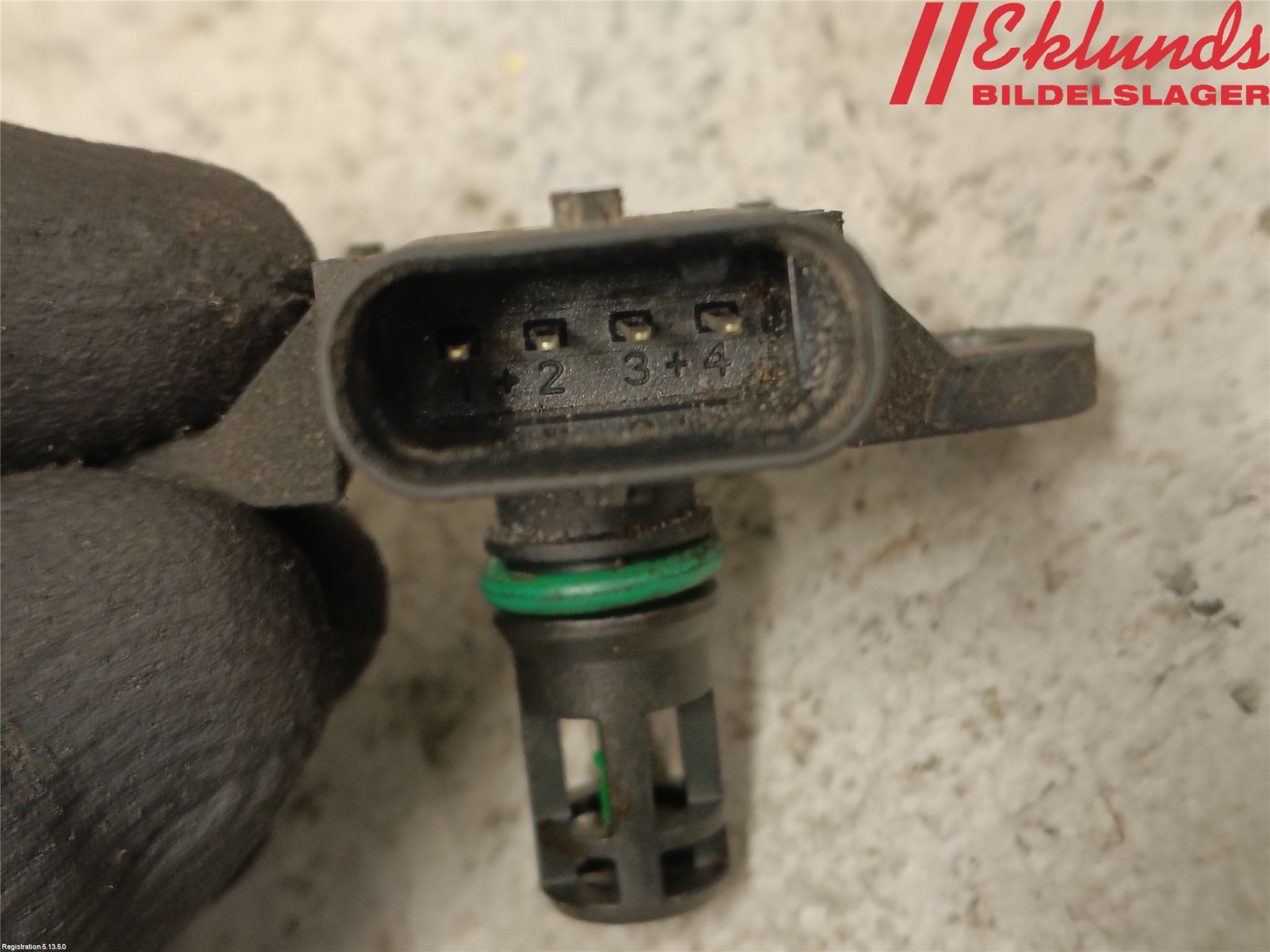 BMW 5 F10/F11/F18 09-17 Givare Temp-Tryck Avgas