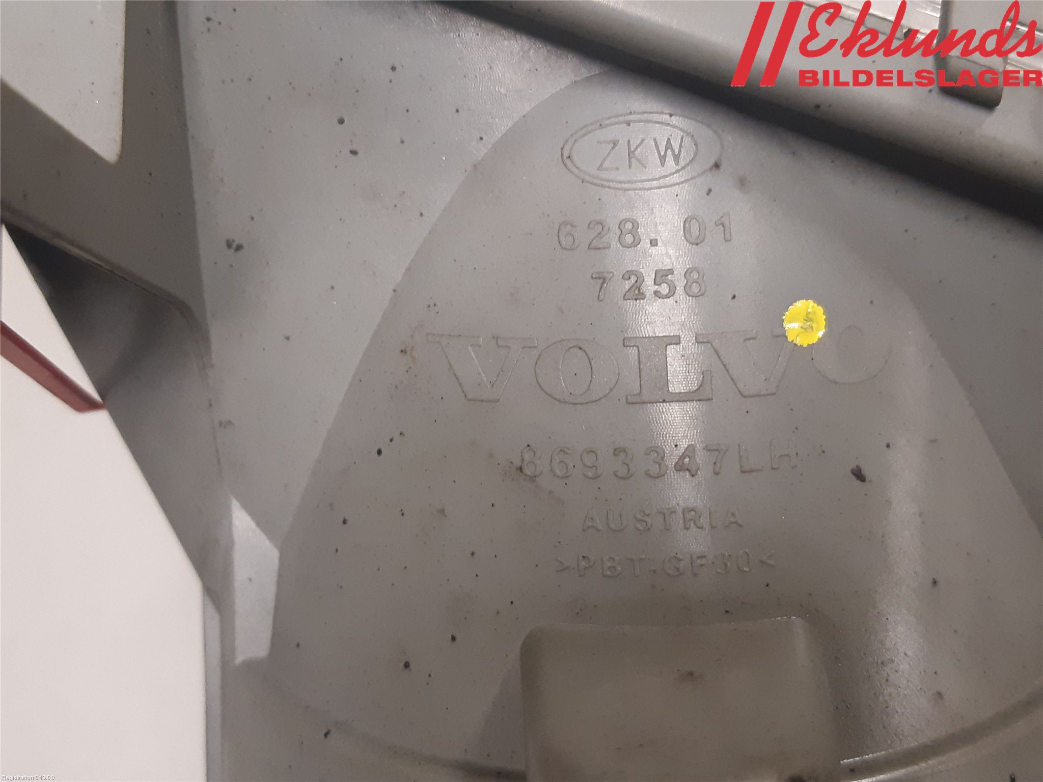 Volvo V70 05-08 Dimljus-Varselljus Fram