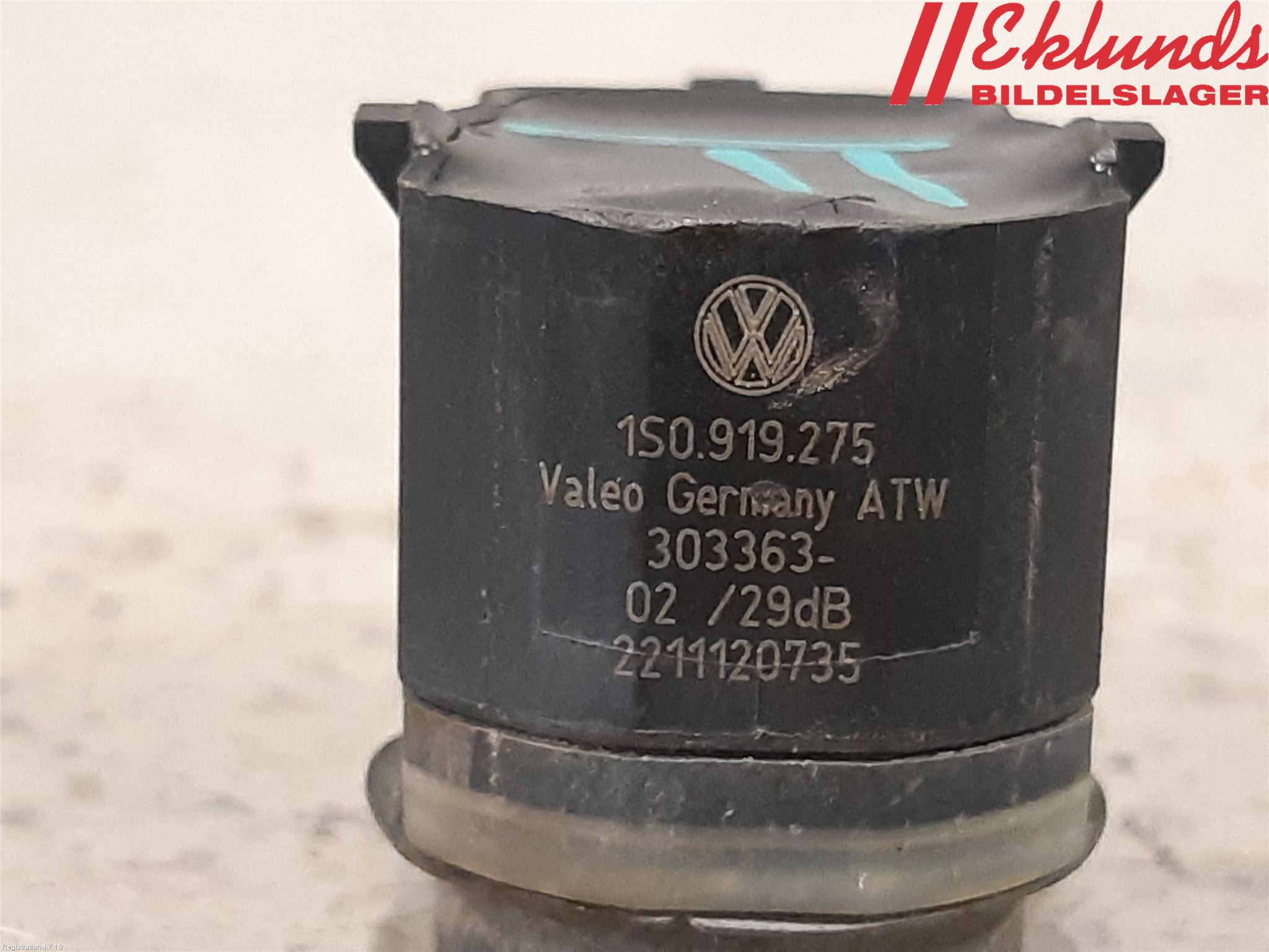Volkswagen VW PASSAT 11-14 Parkeringshjälp Frontsensor