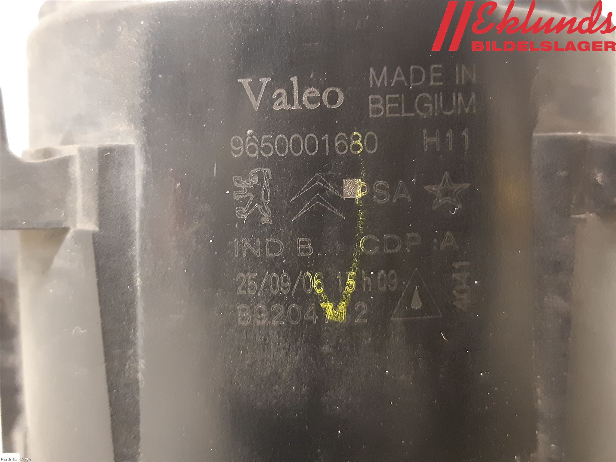 Peugeot 307     05-08 Dimljus-Varselljus Fram