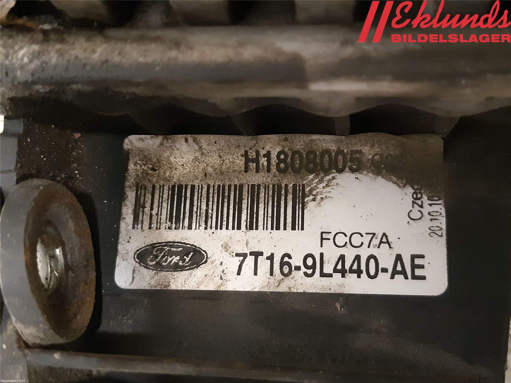 Ford TRANSIT CONNECT 09-13 Laddluft-Intercooler Kyl