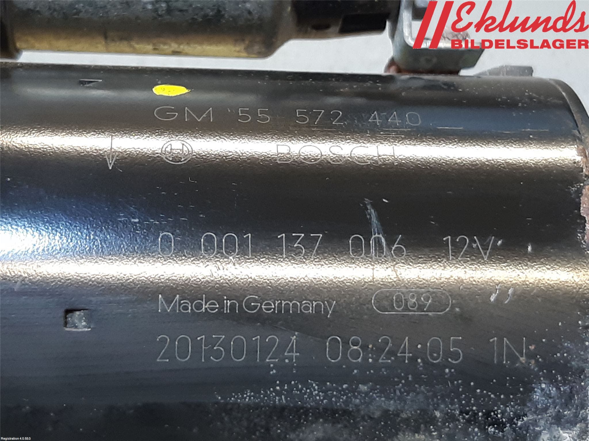 Opel ADAM 13-20 Startmotor