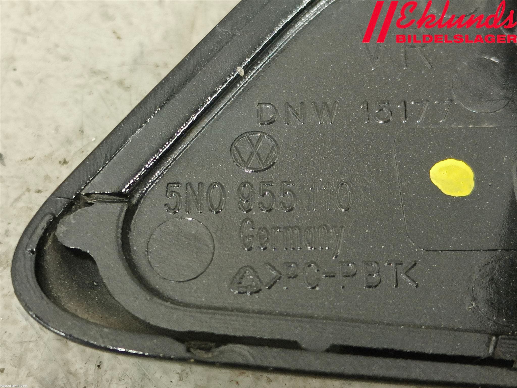 Volkswagen VW TIGUAN 07-16 Spolarmunstycke Strålkastare