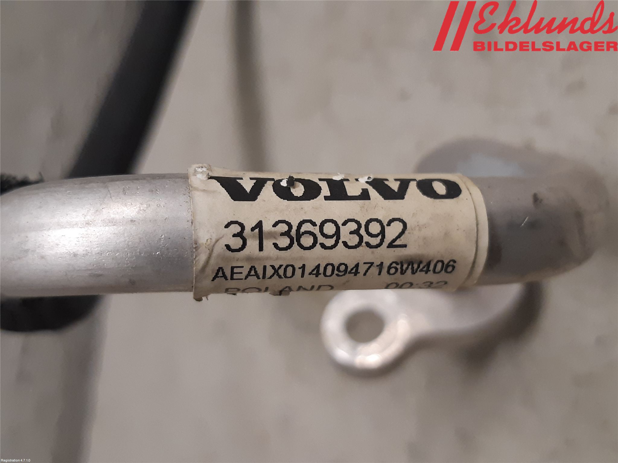 Volvo XC90/RECHARGE 16- Ac Slang-Rör