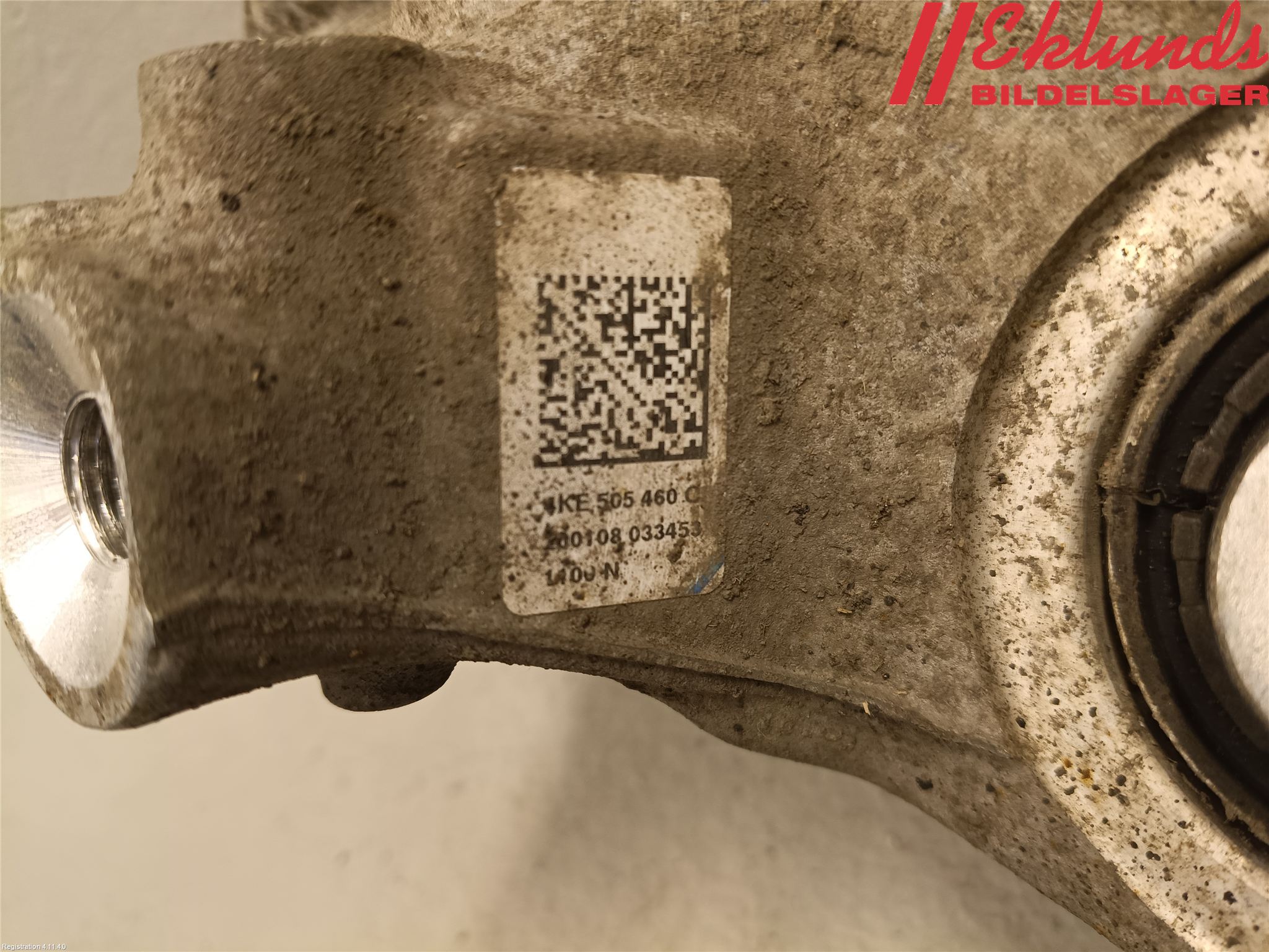 Audi E-TRON, S GE 19- Hjullagerhus Bak Hö