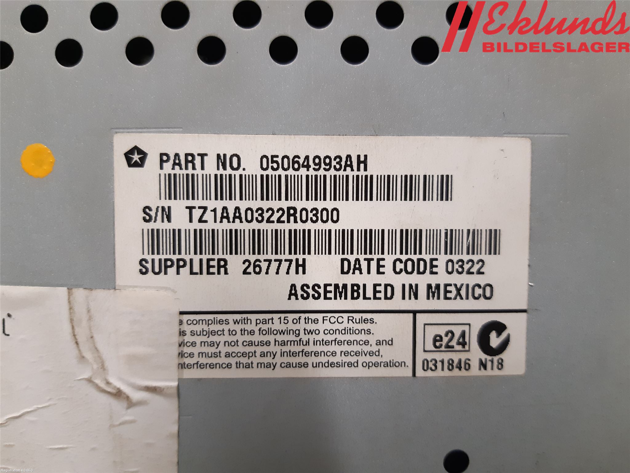 Fiat FREEMONT Multifunktionsdisplay