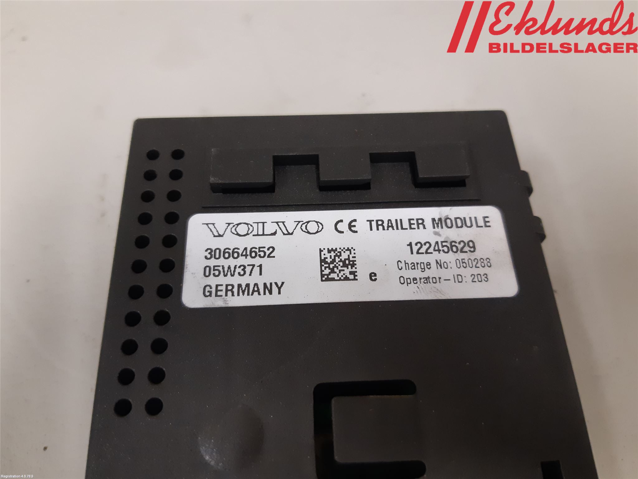 Volvo V70 05-08 Styrenhet Dragkrok