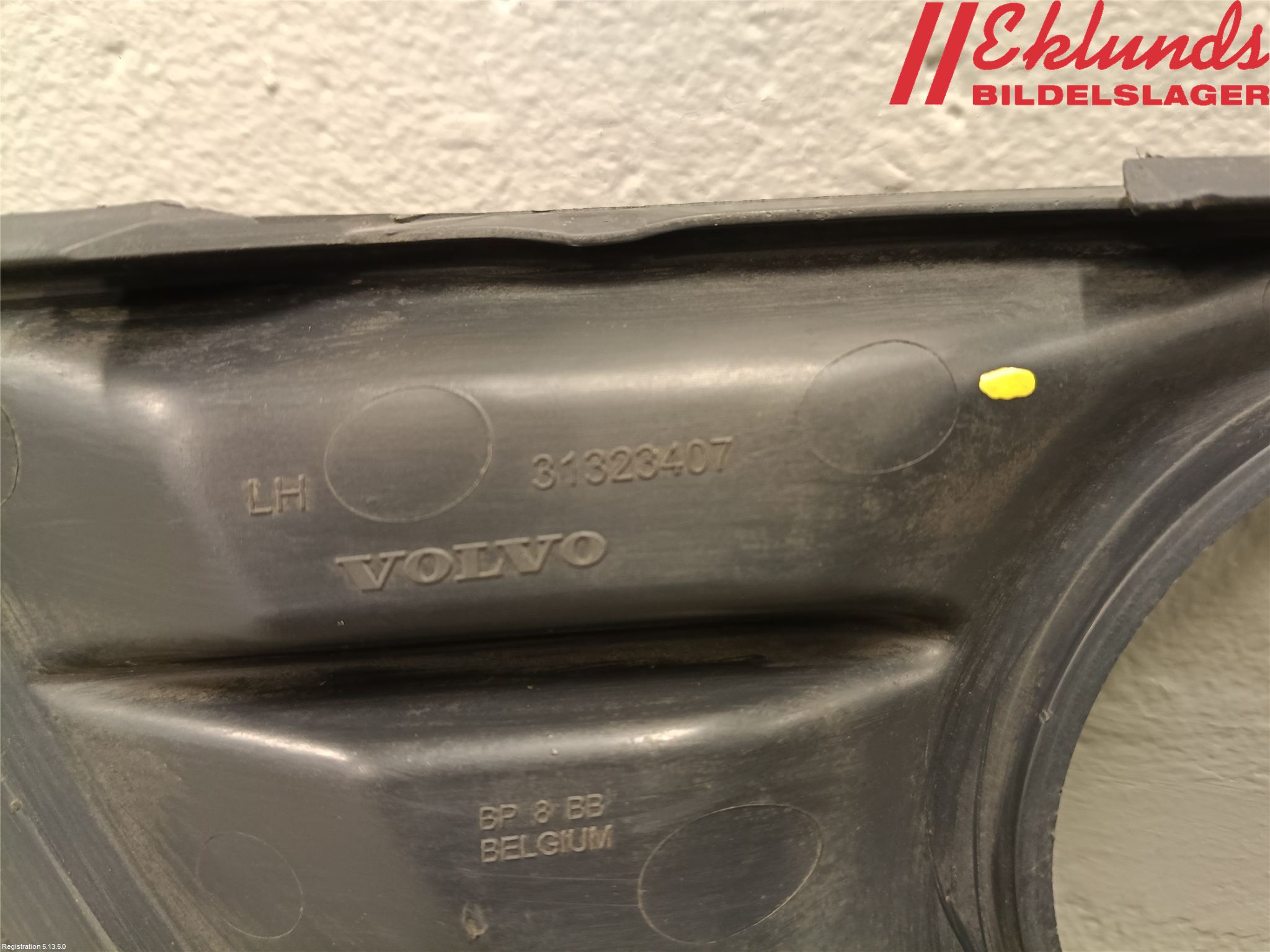 Volvo V50 08-12 Dimljussarg Fram