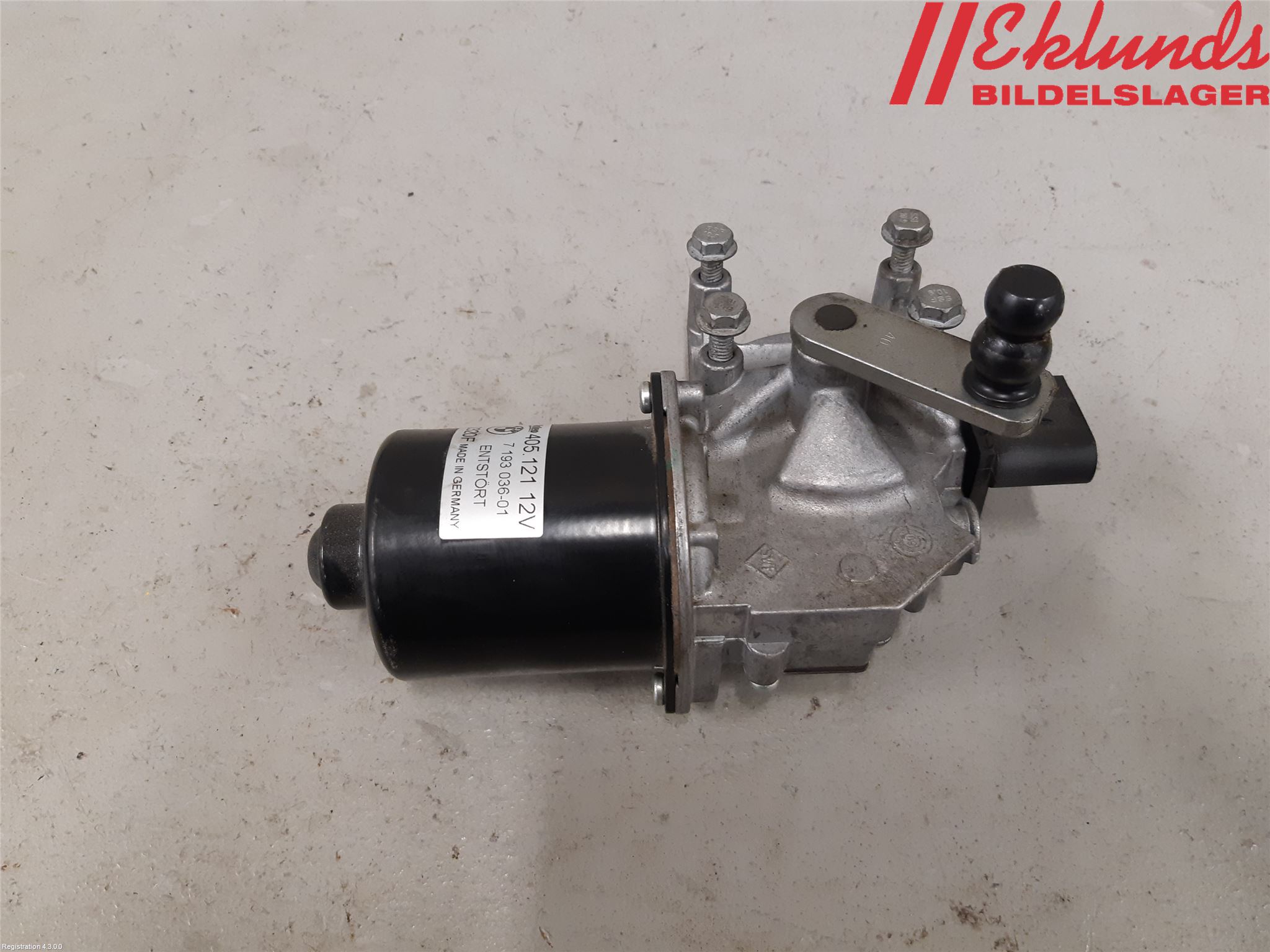 BMW 1 E87/81 5D/3D 03-11 Torkarmotor Vindruta