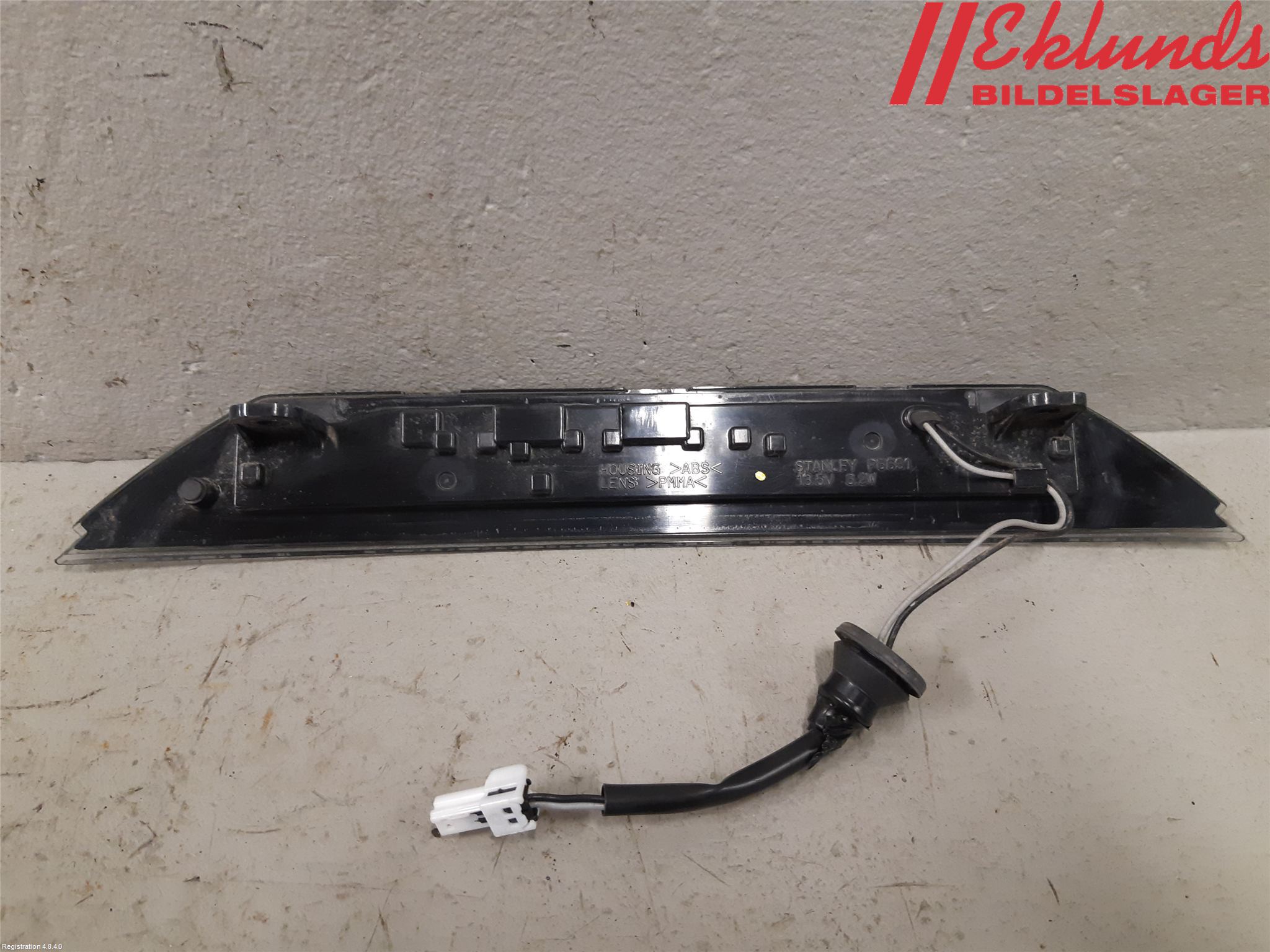 Mitsubishi ASX 10-22 Bromsljus Bakruta