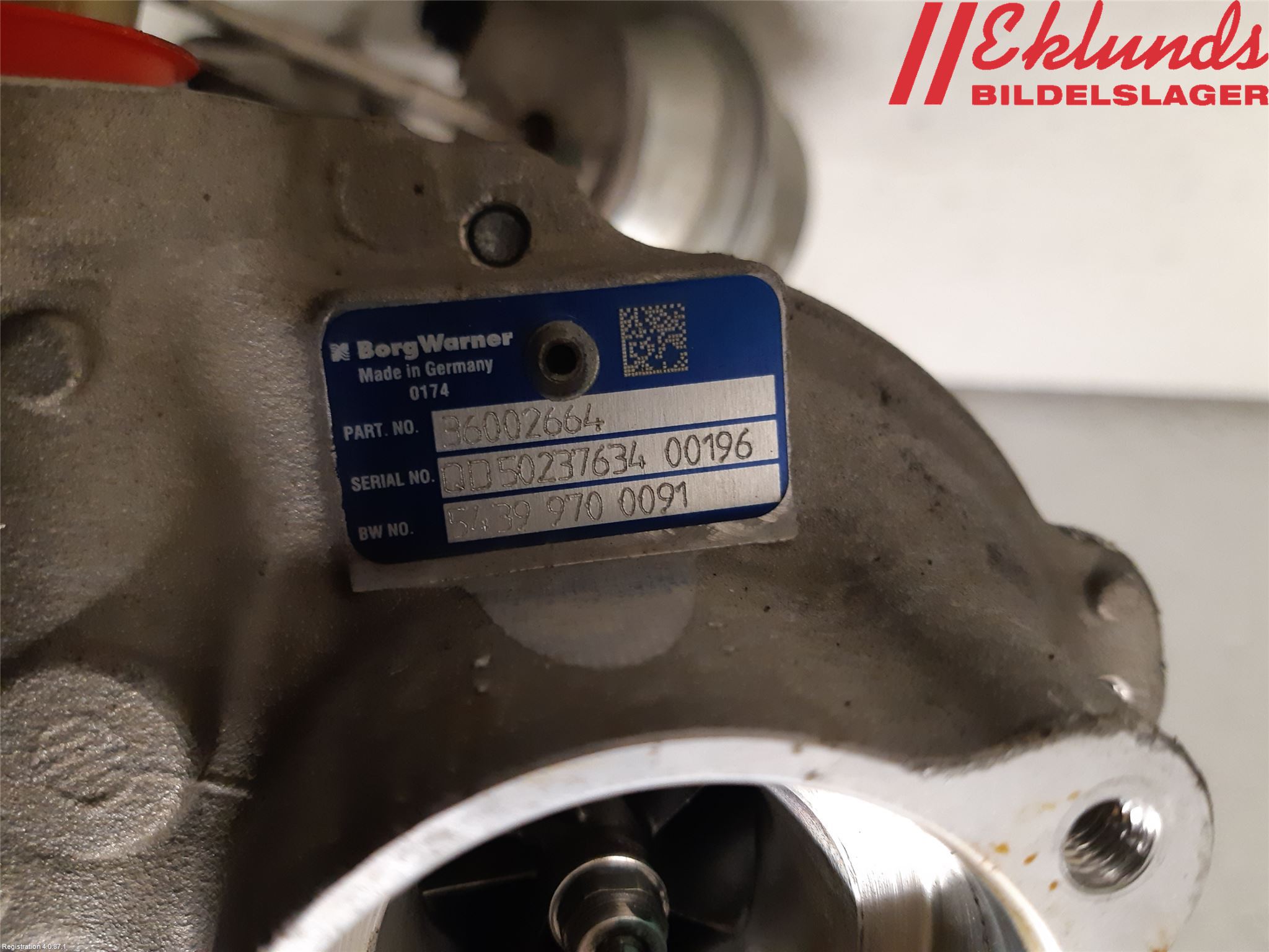 Volvo XC70 14-16 Turboaggregat