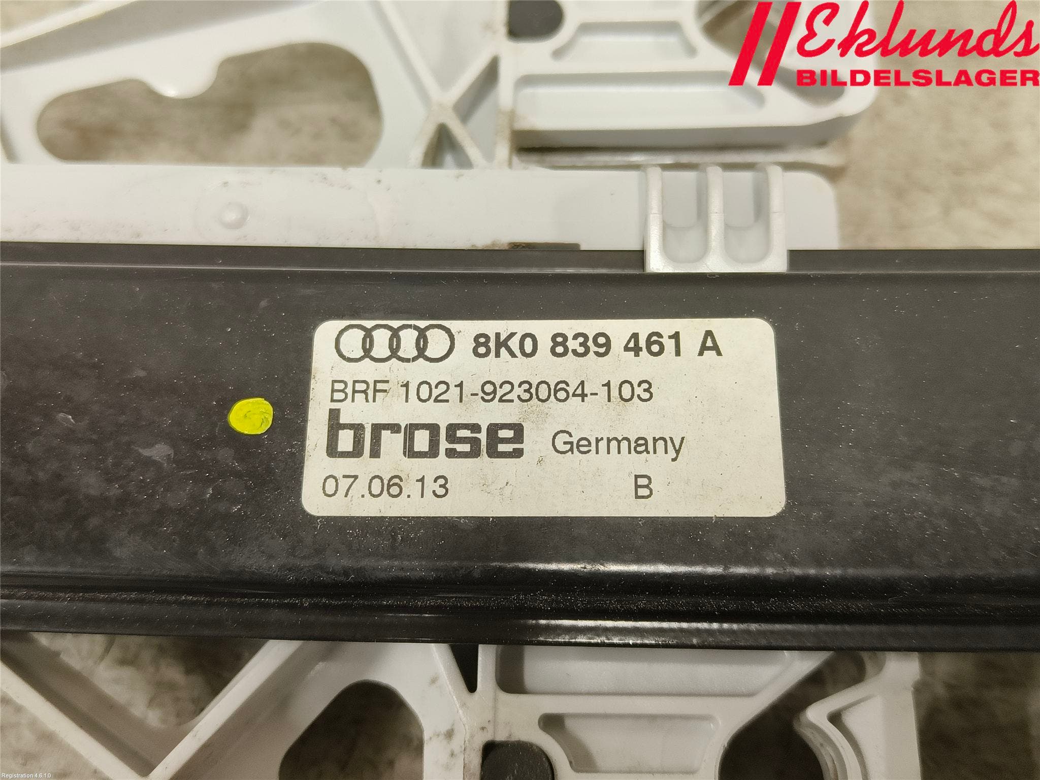 Audi A4 12-15 Fönsterhiss El Kompl