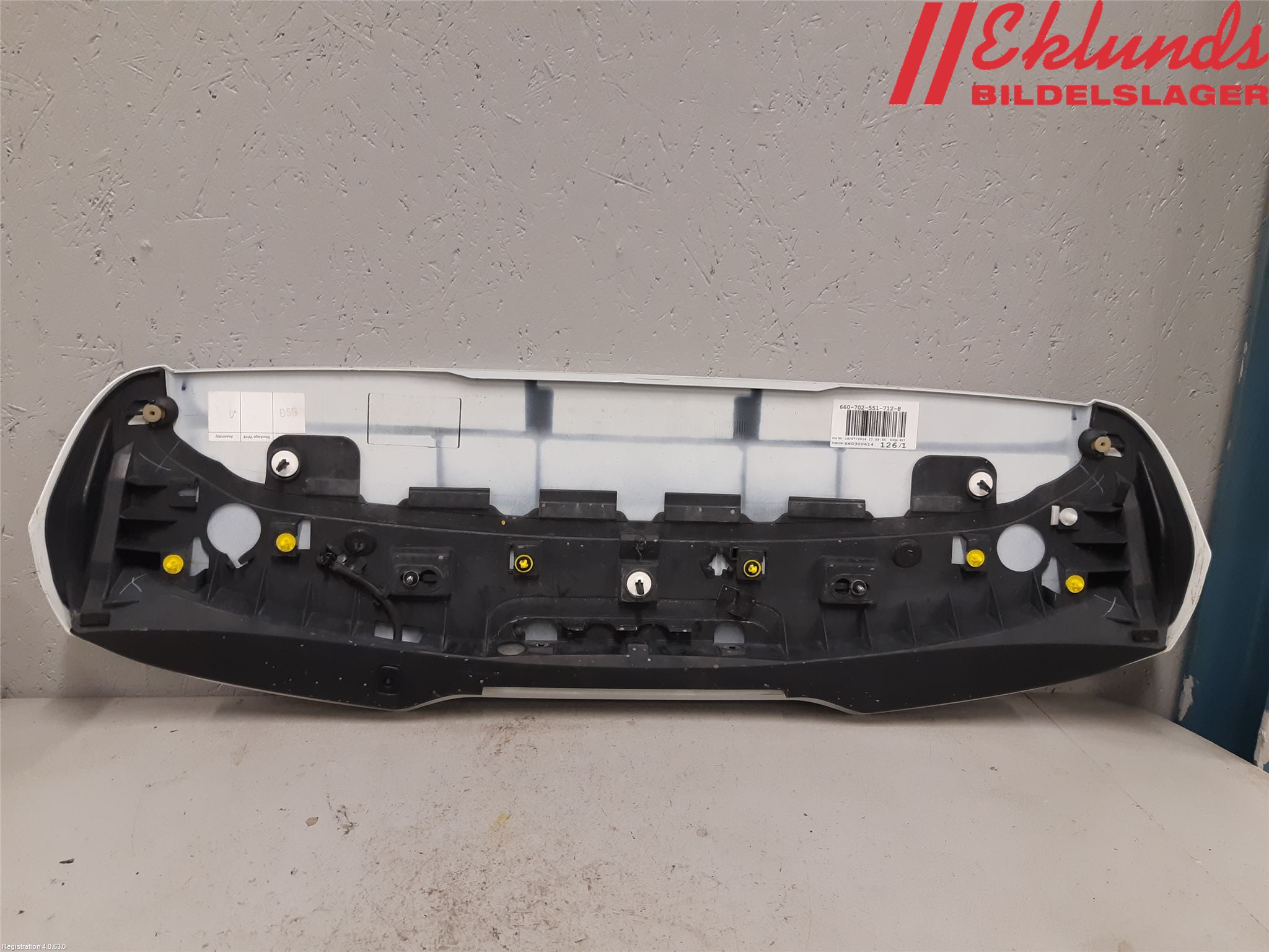 Volvo V40 12-19 Spoiler Baklucka